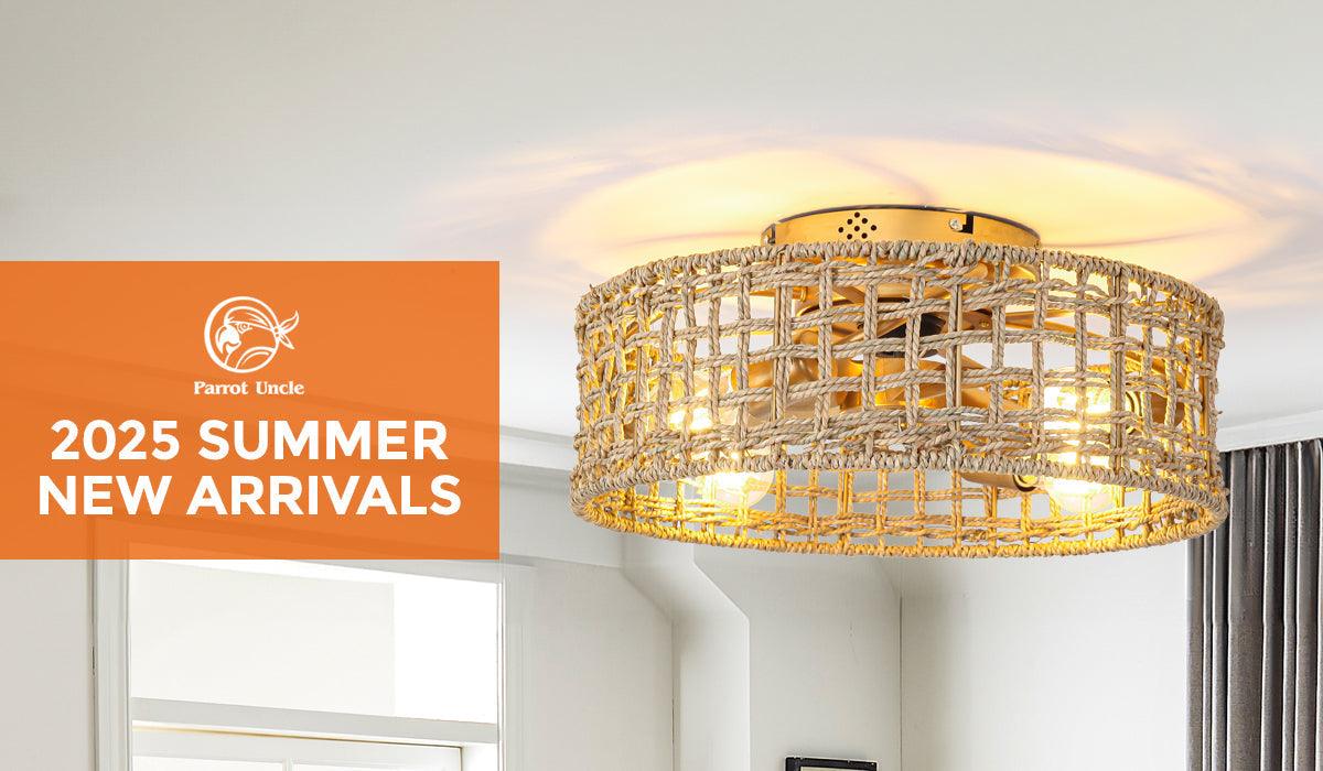 Summer New Arrivals: Cool & Stylish Ceiling Fan and Lights for 2025! -Parrot Uncle