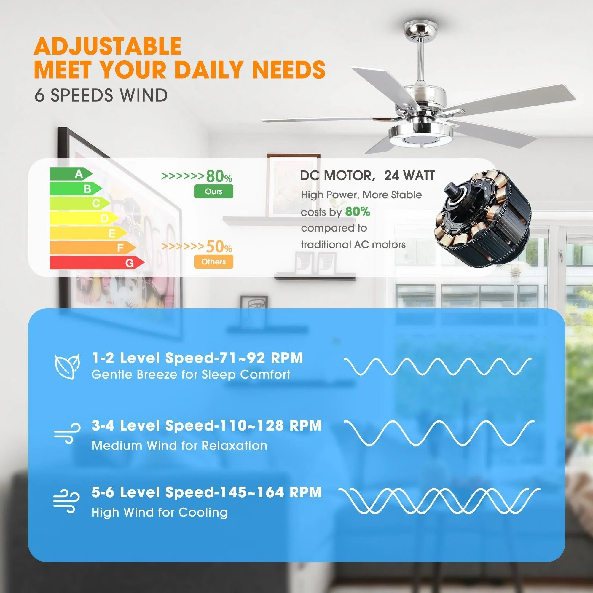 52" Vendome Industrial Downrod Mount Reversible Ceiling Fan with Lighting and Remote Control