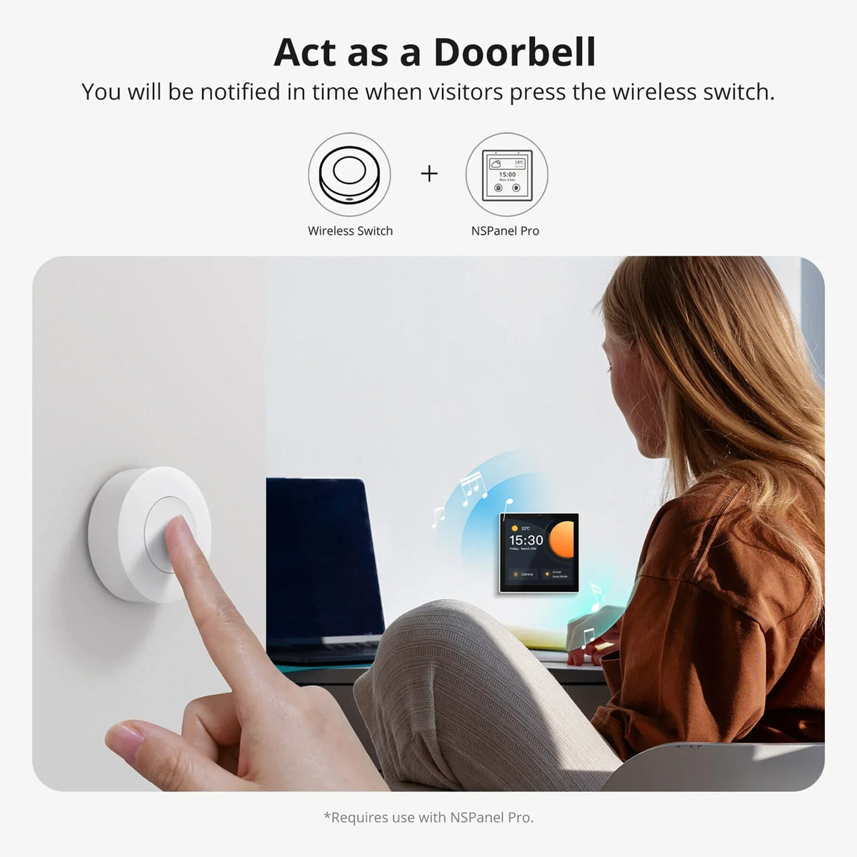 Zigbee Wireless Switch Smart Scene APP Remote Control
