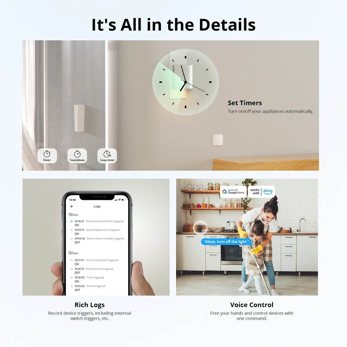 MINIR4M Extreme Wi-Fi Smart Switch, Matter-Enabled
