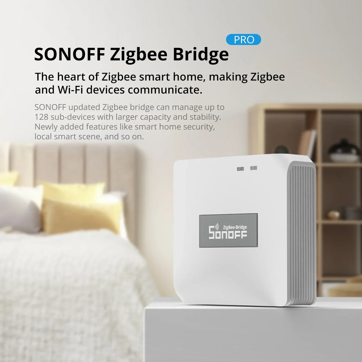 Zigbee Bridge Pro Hub Compatible with SONOFF Zigbee Devices