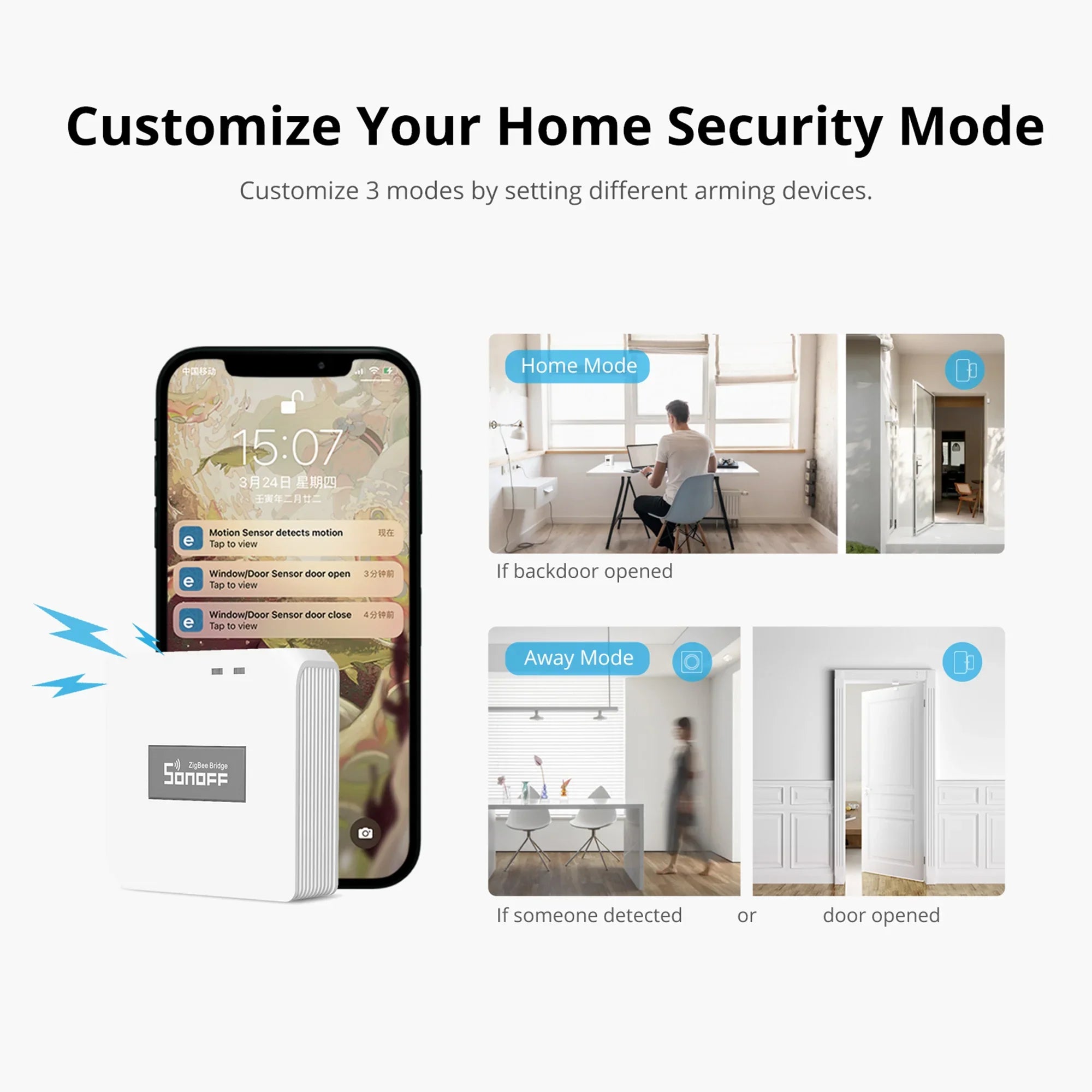 Zigbee Bridge Pro Hub Compatible with SONOFF Zigbee Devices