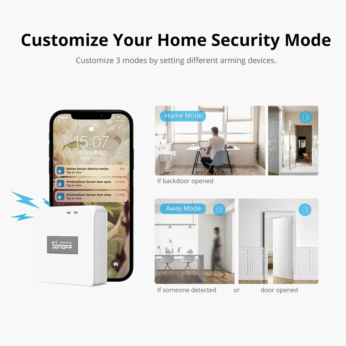 Zigbee Bridge Pro Hub Compatible with SONOFF Zigbee Devices