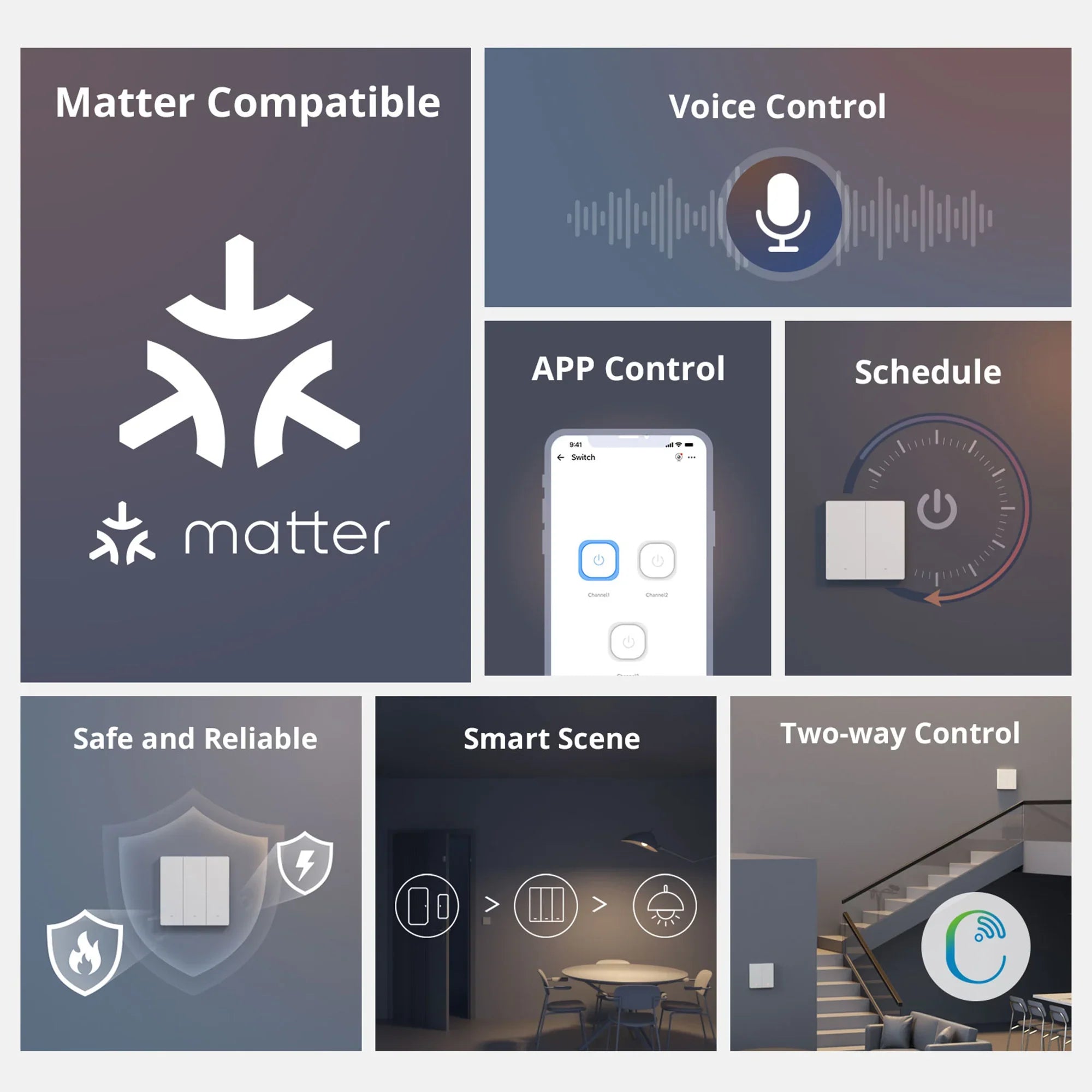 SwitchMan Smart Wall Switch-M5 Matter