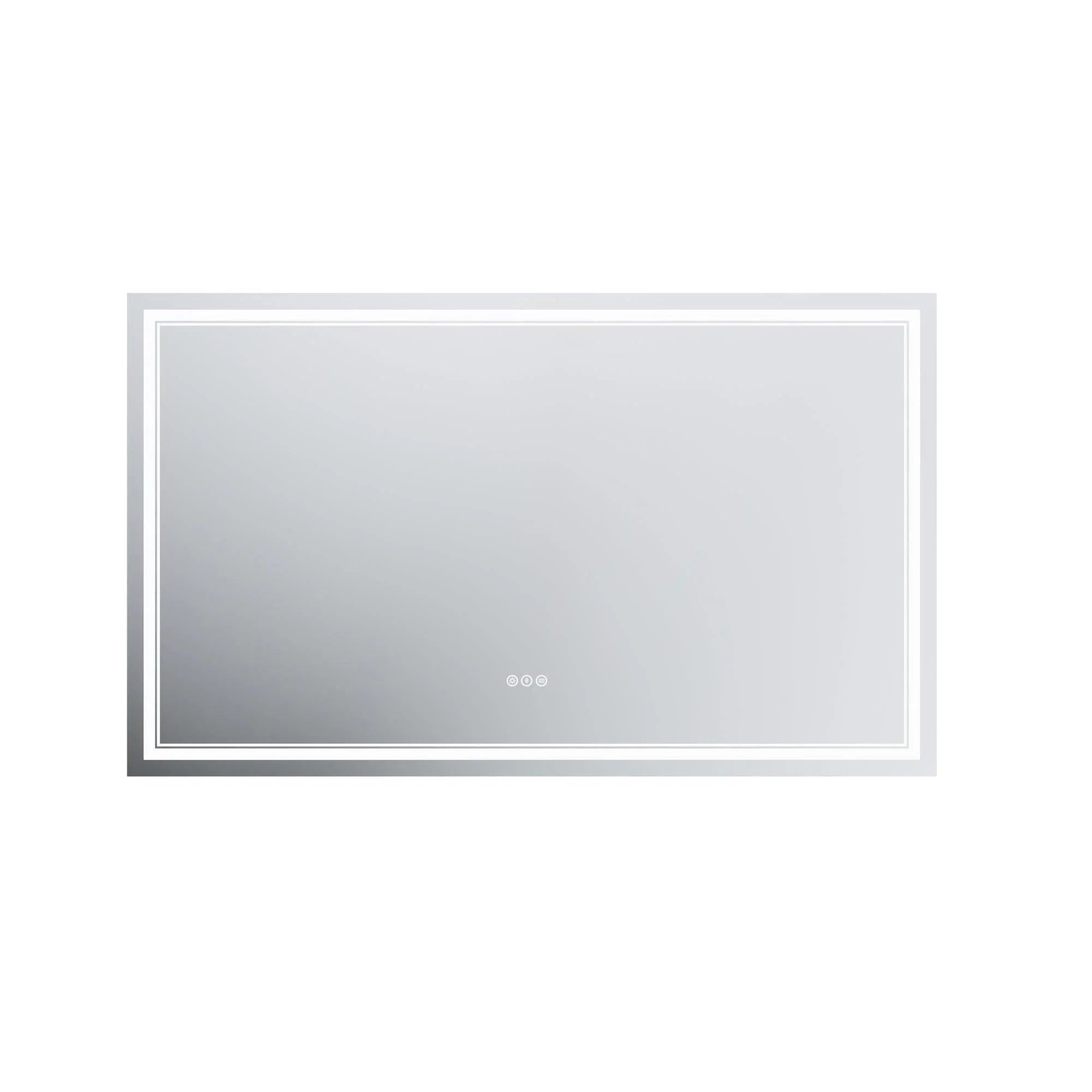 GlareGuard Anti-Fog Bathroom Dimmable Led Mirror Backlit Illuminated Mirror Touch Switch