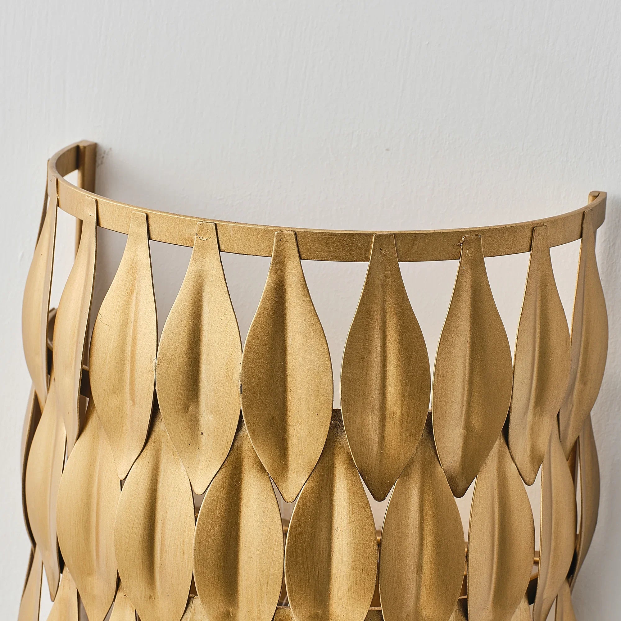 Elmer 1-Light Antique Golden Wall Sconce Lighting