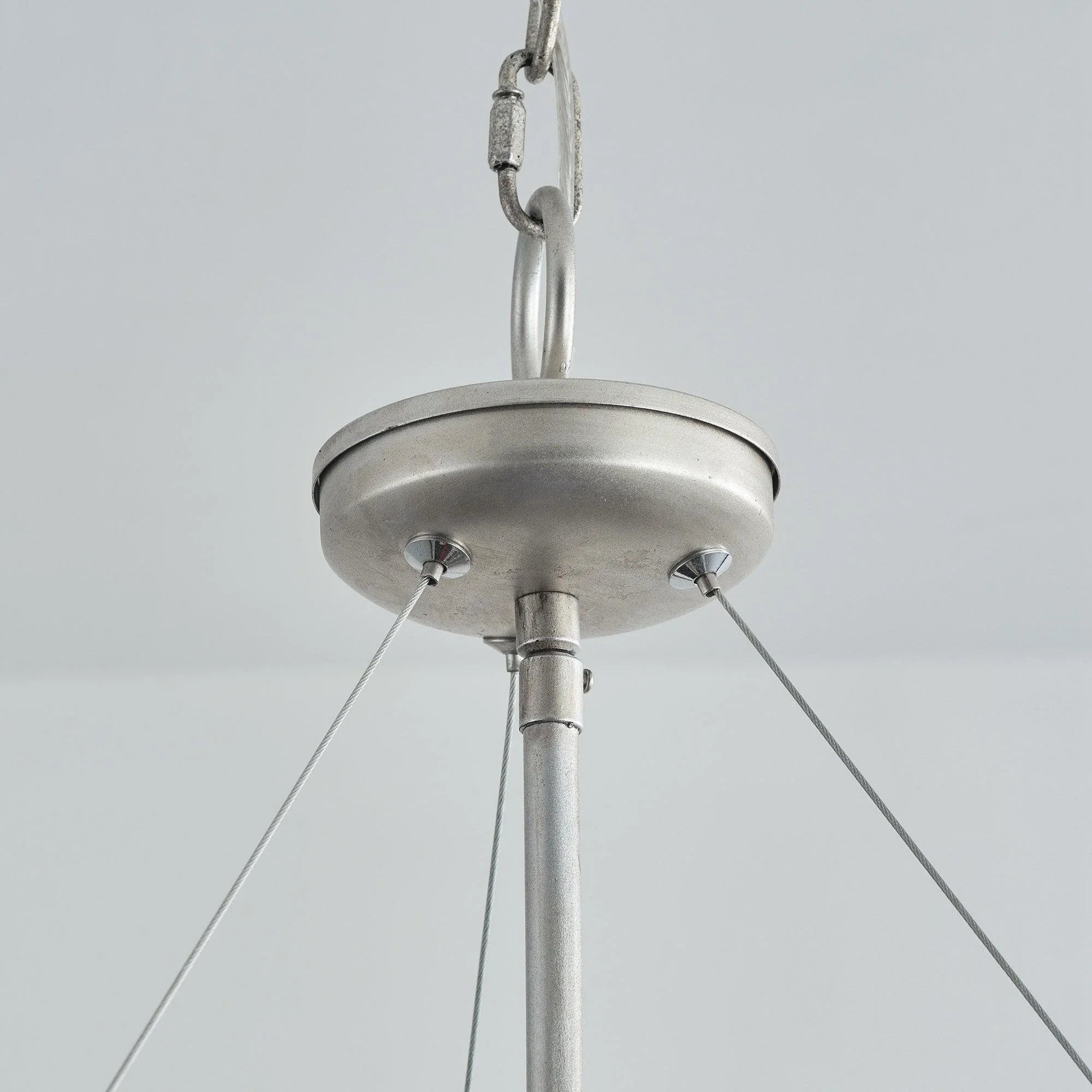 4-Light Iron Modern Island Pendant Lighting with Acrylic Lens