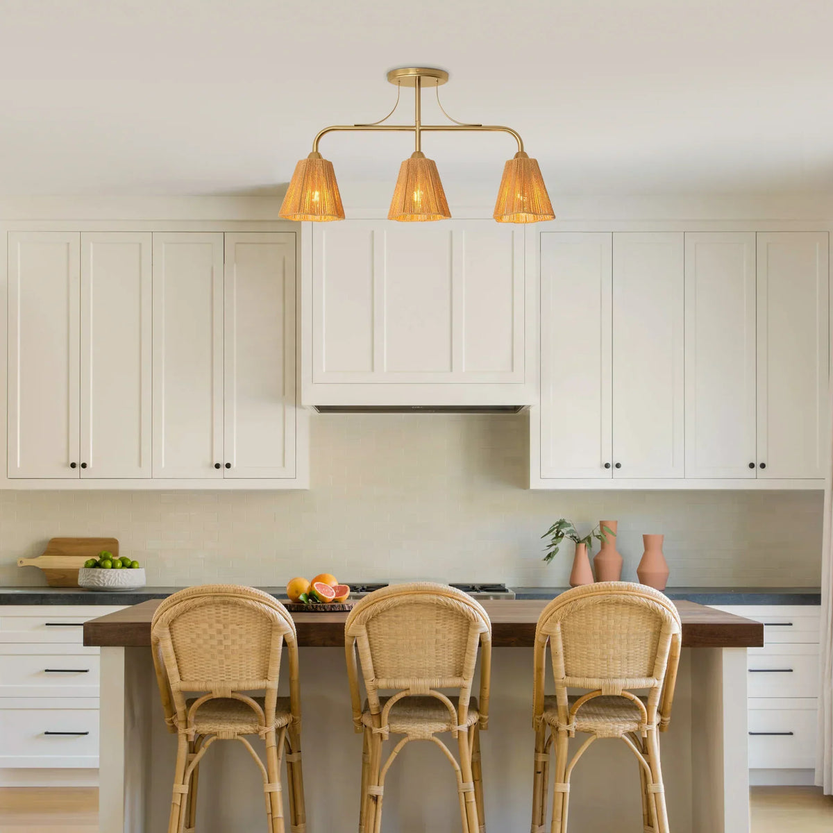 30 Inch Paddy 3-Light Chandelier