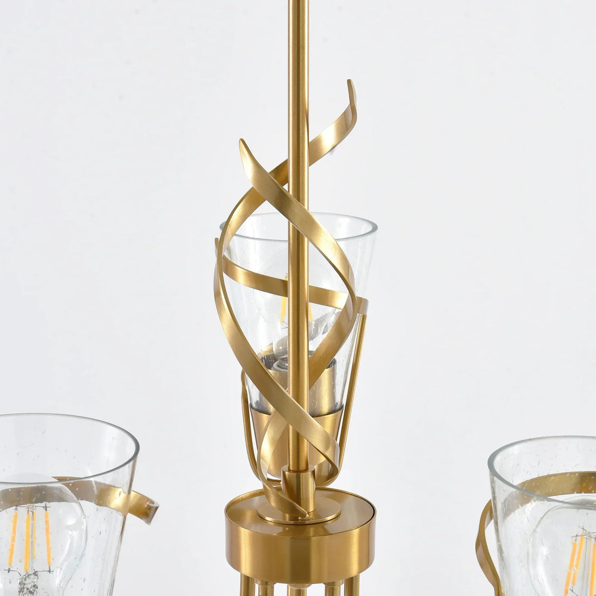 26 Inch Uriah 5-Light Golden Chandelier