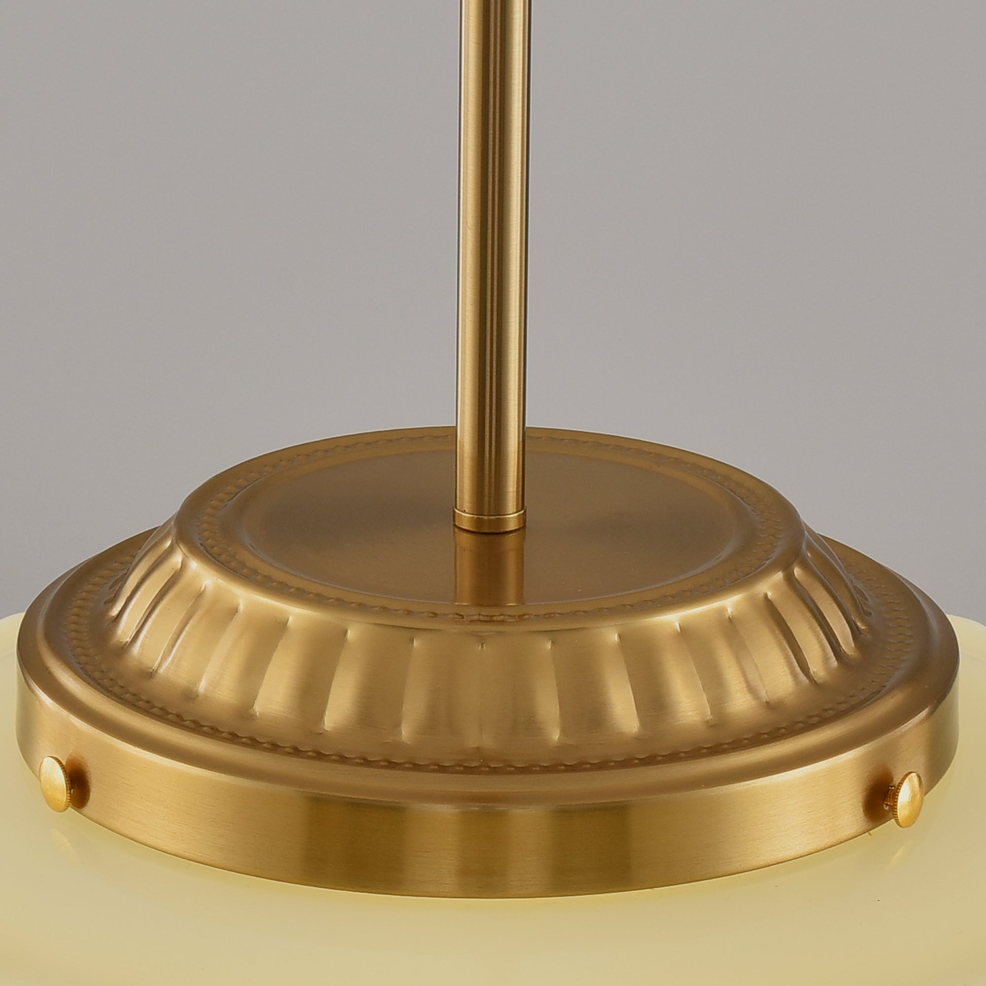 Phyllis 3-Light Gold Brass Island Pendant Light