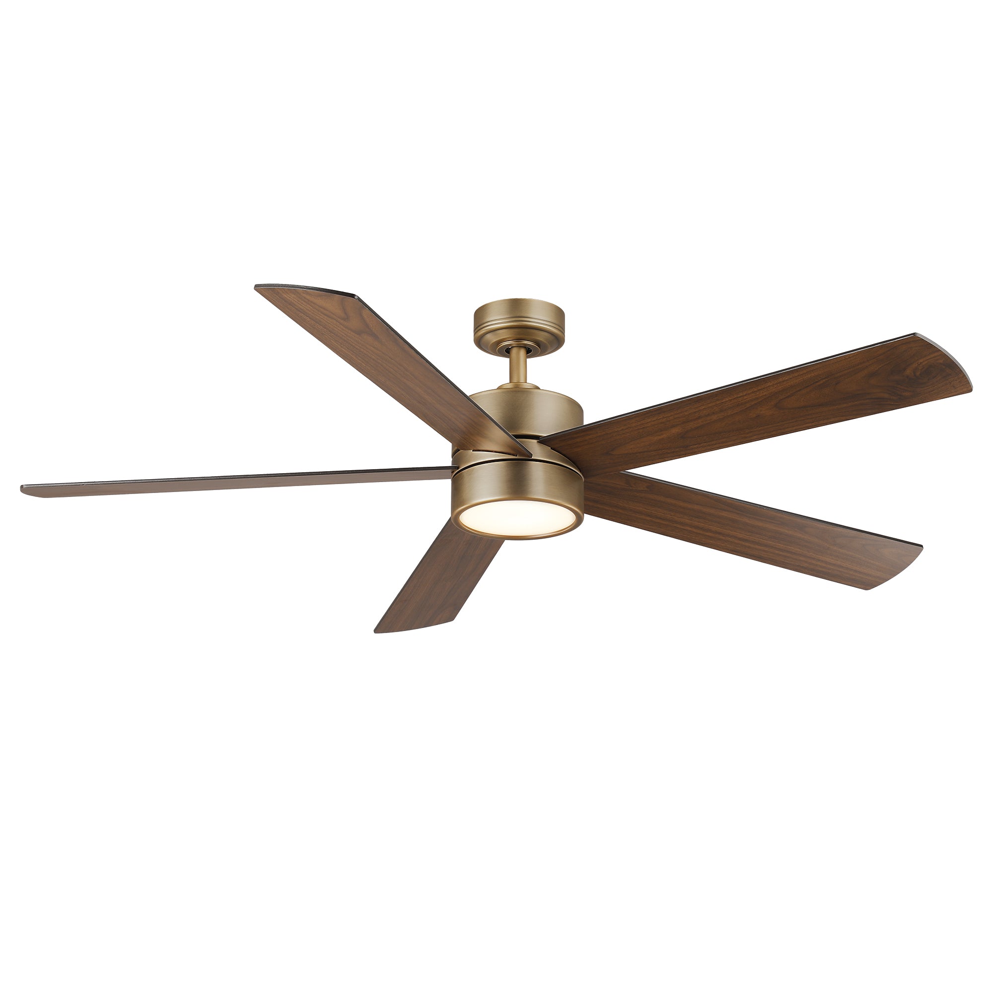60" Adair Double-sided Blades Downrod Mount LED Ceiling Fan