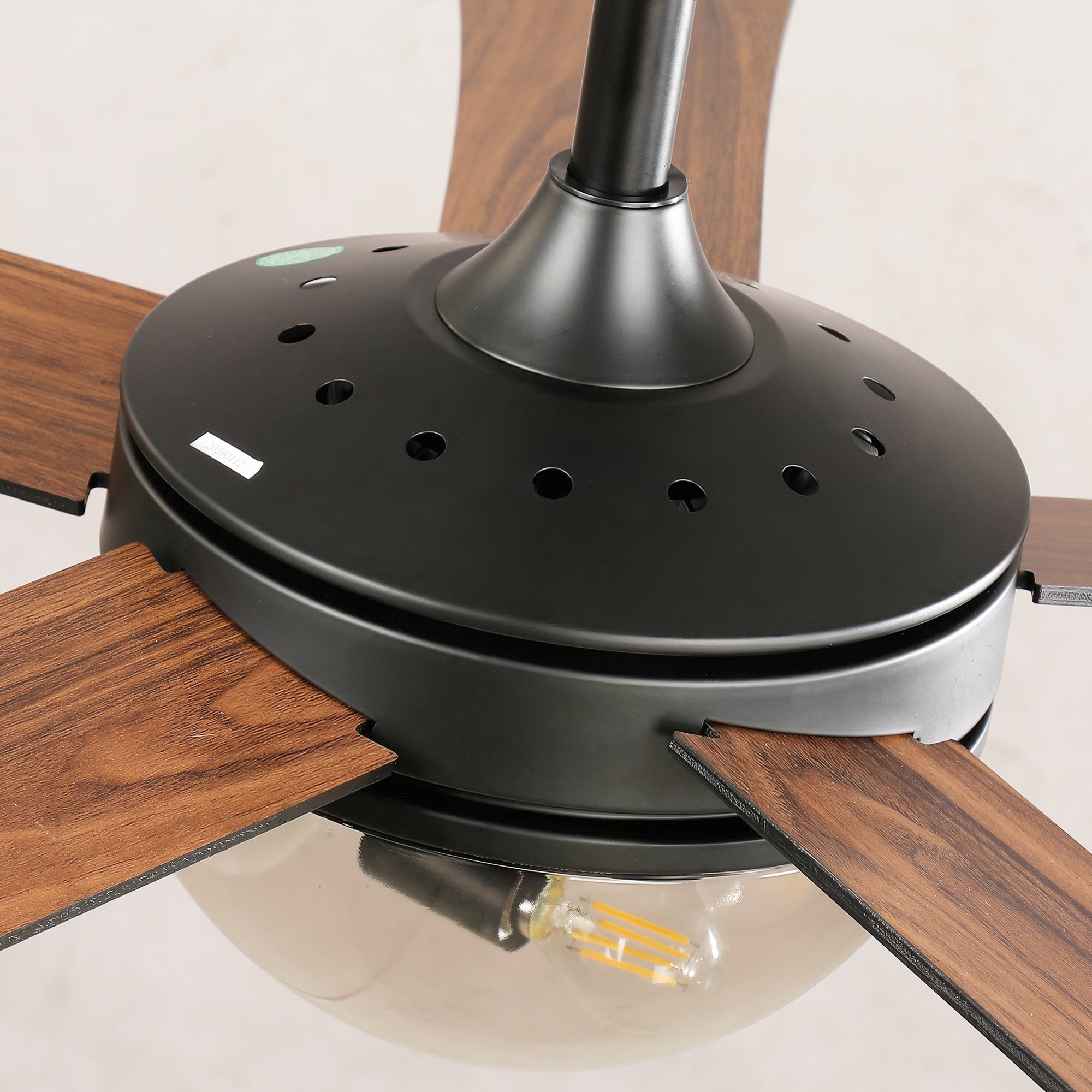 52" Susie Downrod Mount Ceiling Fan with Remote Control