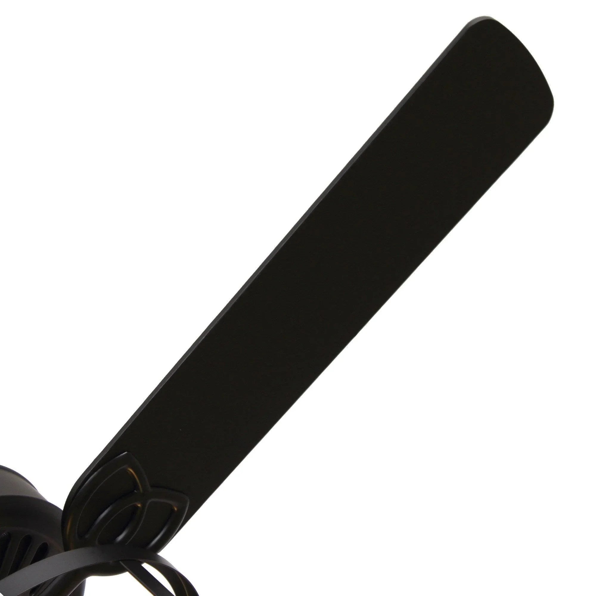 52" Urbana In Indoor Matte Black Industrial Ceiling Fan with Pull Chain and Light Kit