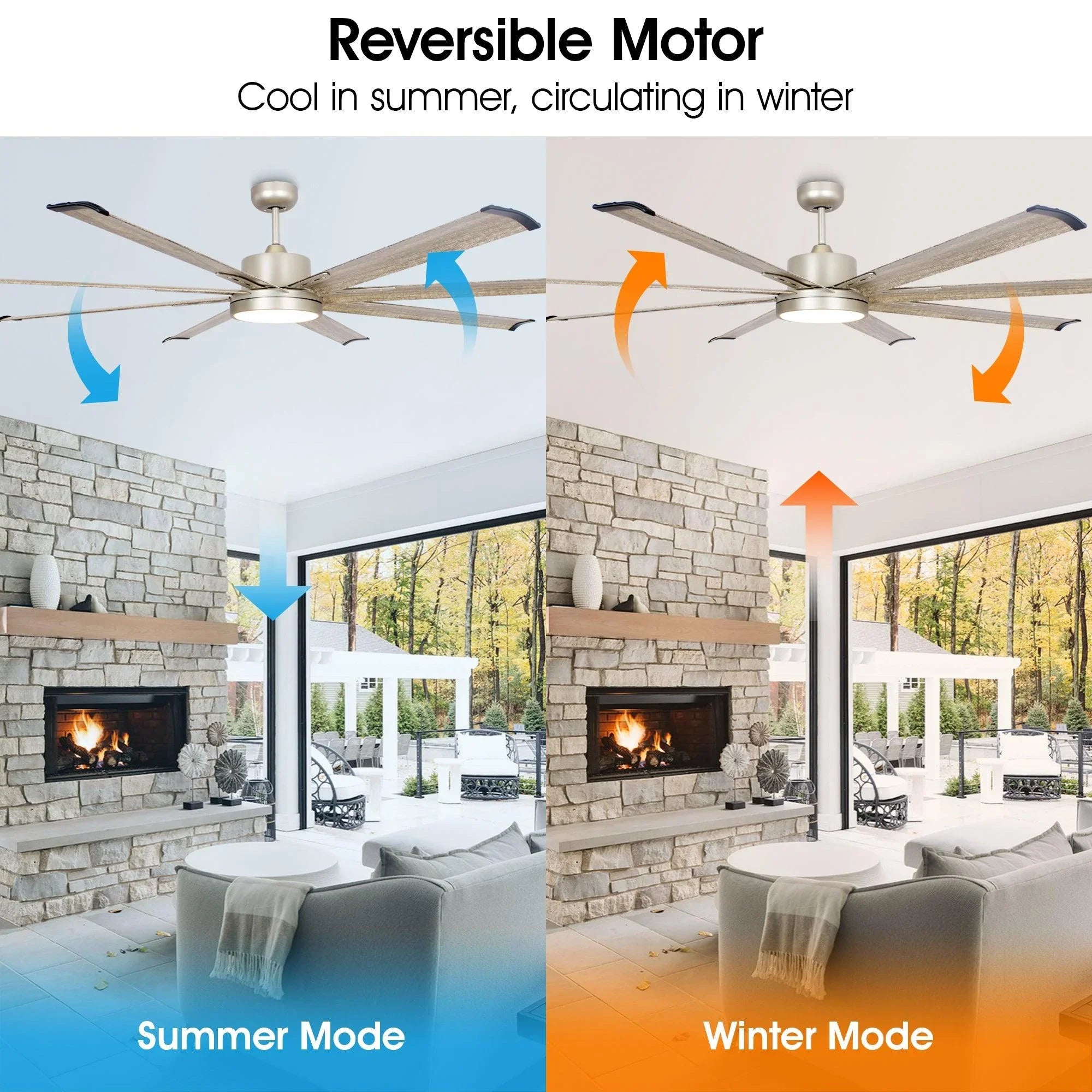 72" Bankston Integrated Led Indoor Nickel Standard Ceiling Fan with Remote Control And Light Kit Included