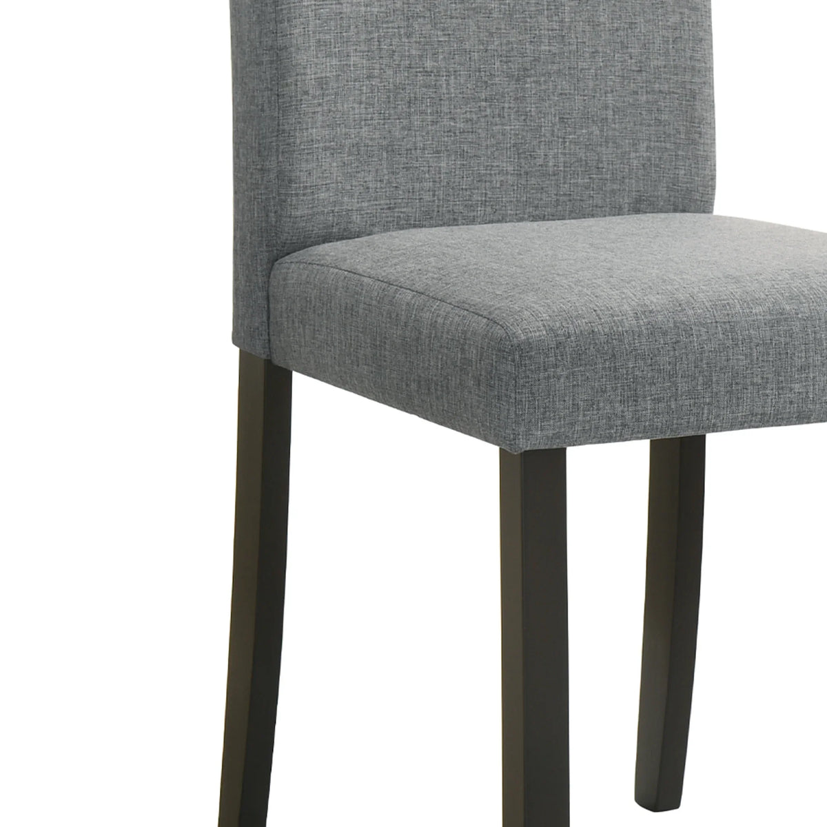 Worland 43 Inch Espresso 5-Piece Rectangle Dining Table with 4 Side Chairs