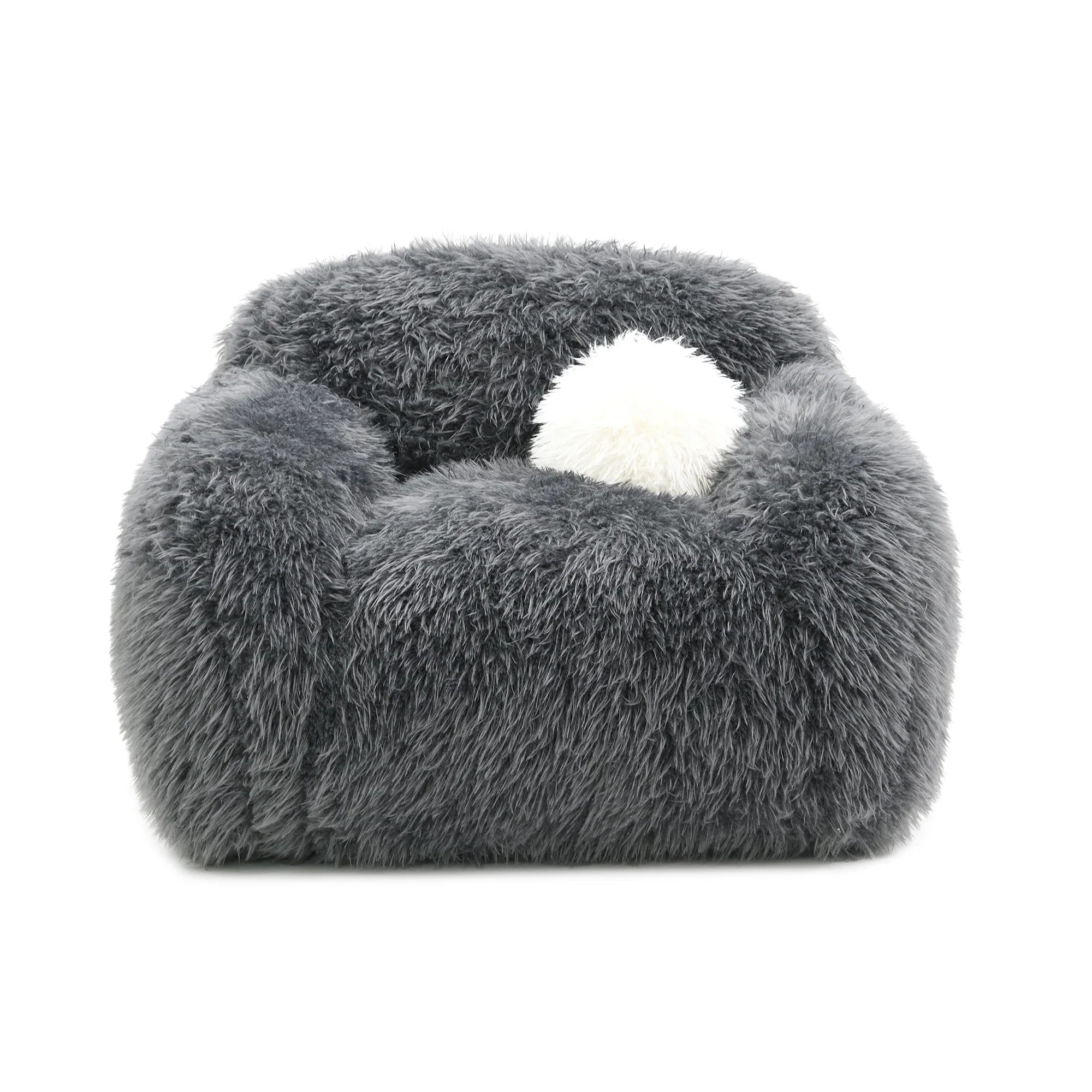 43 Inch Darwen Modern 360-Degree Swivel Chair with Ball Pillow
