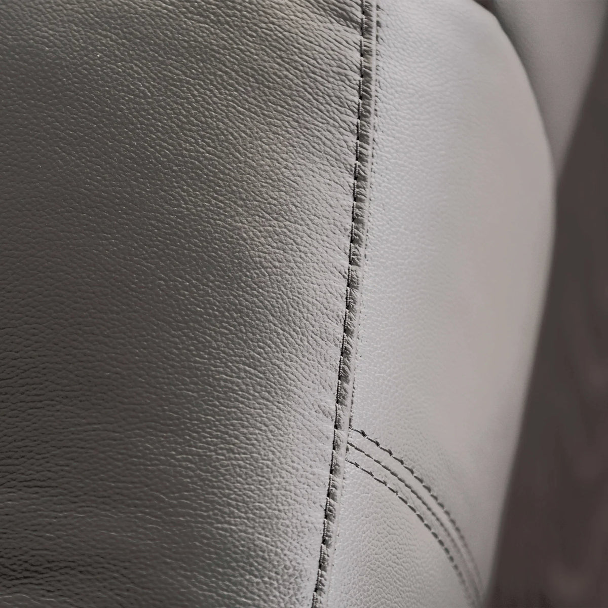 38 Inch Leather Recliner Chair with Pillow Top Arms for Living Room