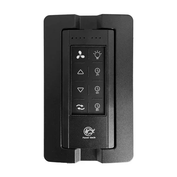 Parrot Uncle Ceiling Fan Remote Control and Receiver Kit with Wall Holder GA030