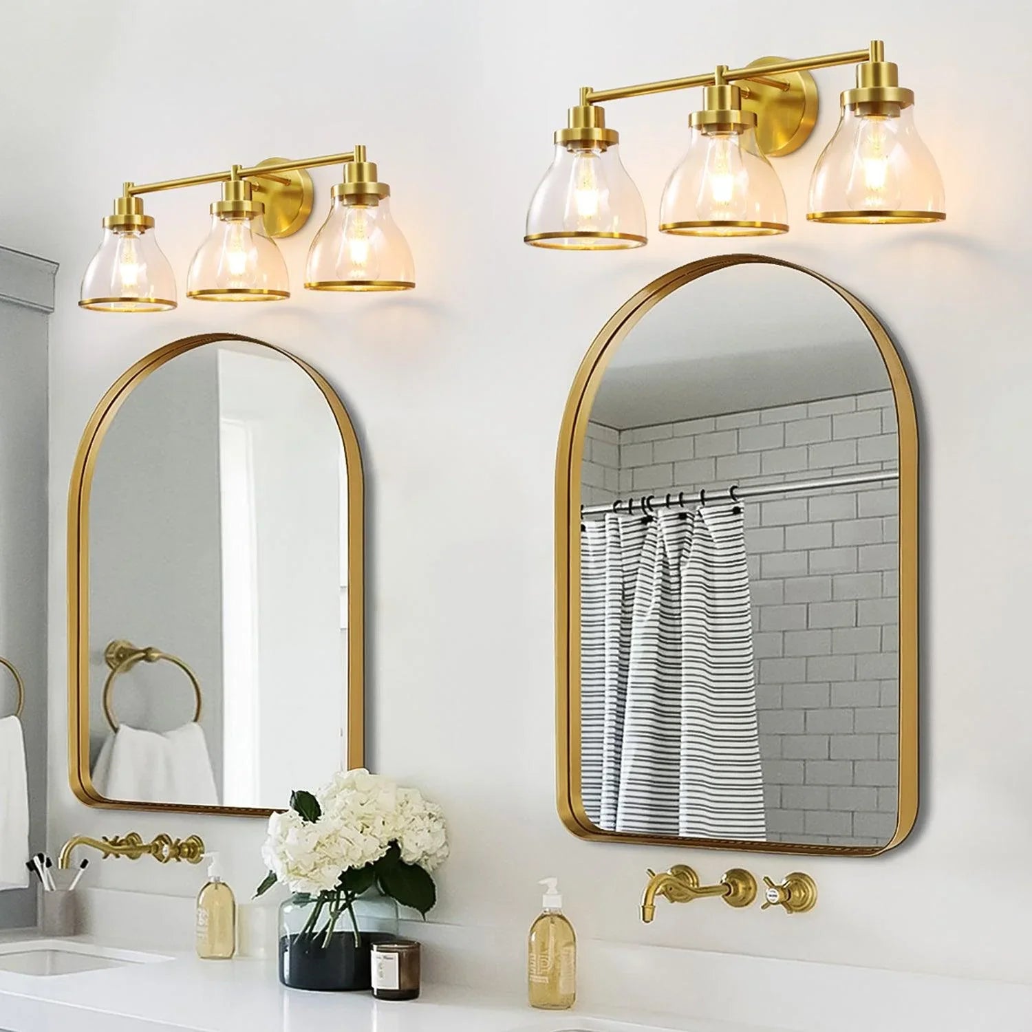 Hermosa Modern 3-Light Bathroom Vanity Light