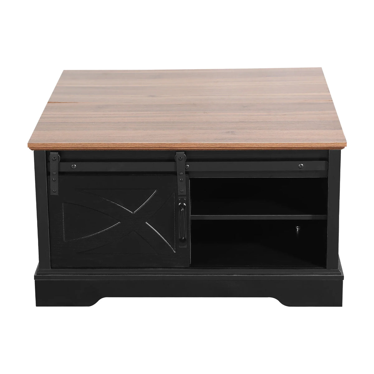 31 Inch Coffee Table Storage Cabinet with Flip-Up Top for Living Room