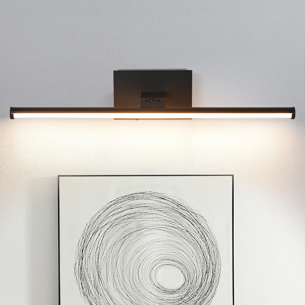 Battery-powered LED Mirror Vanity Light with Remote Control