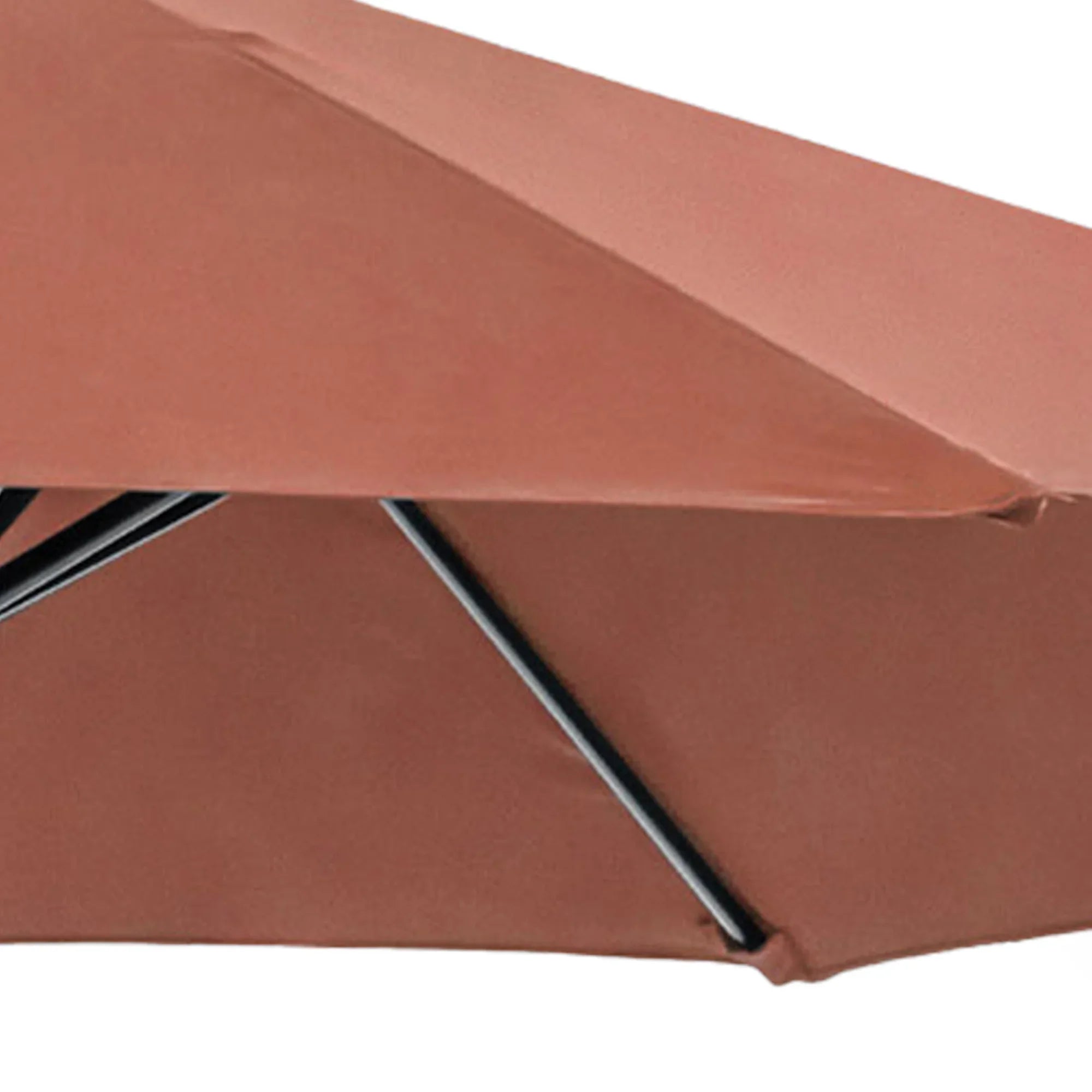Soli 9' Outdoor Patio Umbrella with Auto Tilt and 21" Round Base