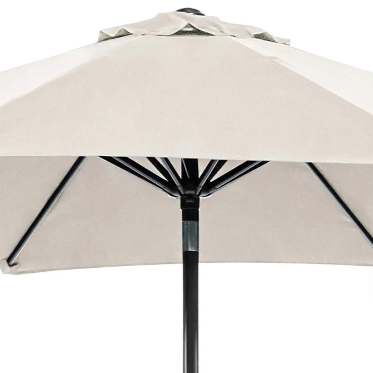Soli 9' Outdoor Patio Umbrella with Auto Tilt and 21" Round Base