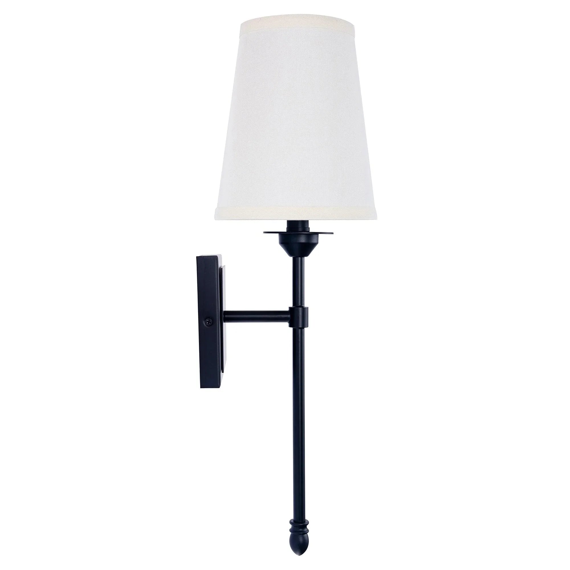 Manor Modern Traditional 1-Light Wall Sconce Light
