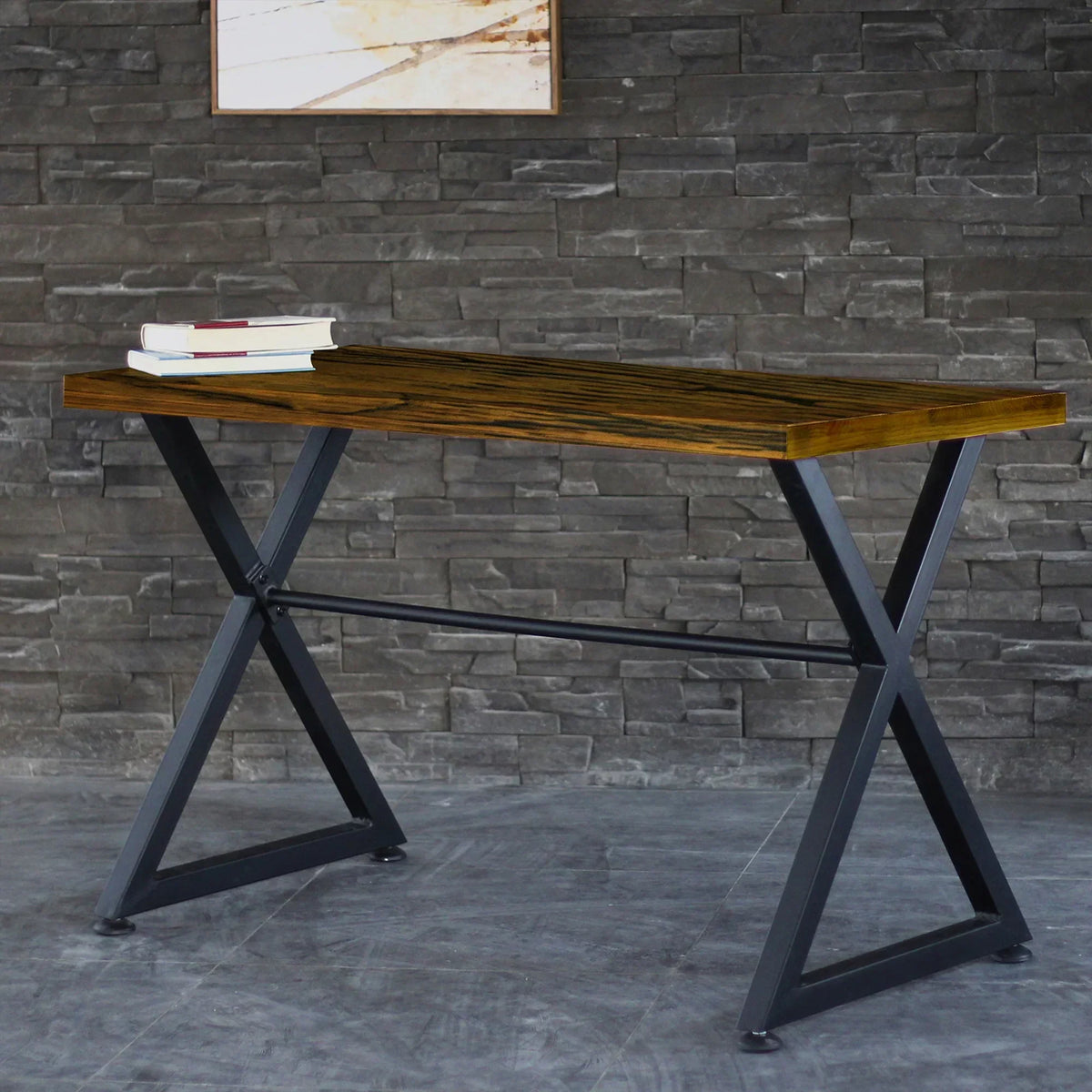 Nova 47"W Farmhouse Working Desk Table for Home Office Computer