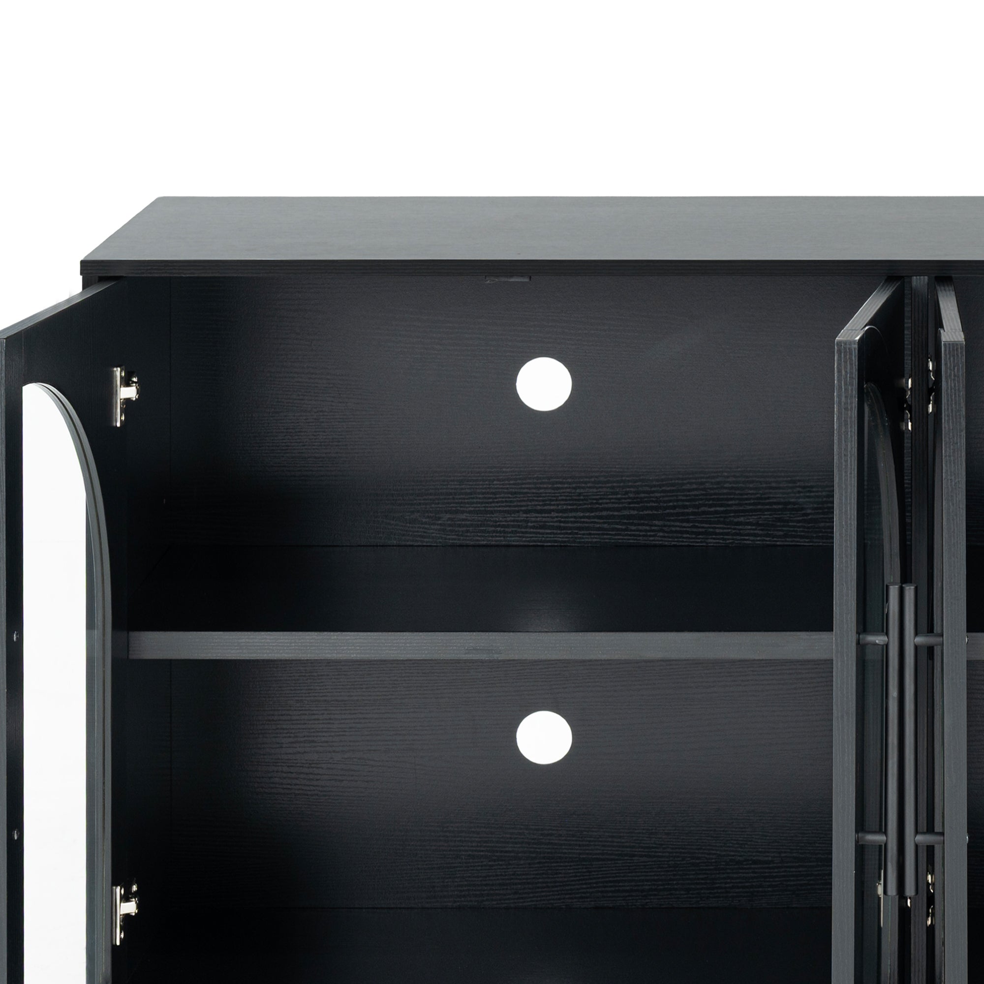 2-Piece Bookcases & Cabinets with Adjustable Shelves