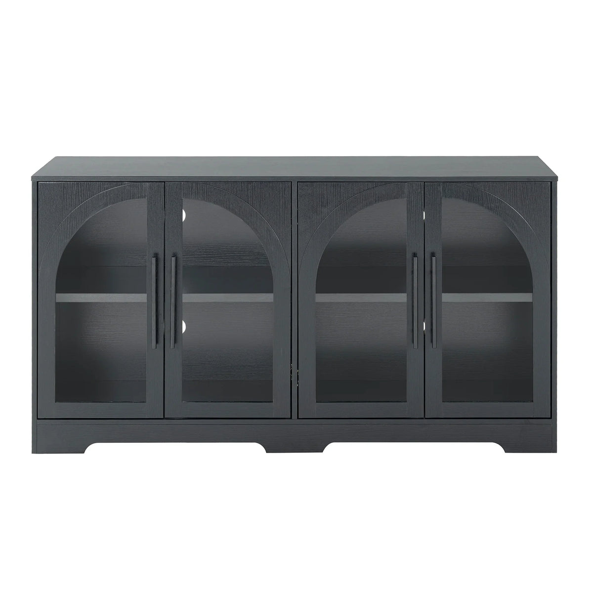 2-Piece Bookcases & Cabinets with Adjustable Shelves