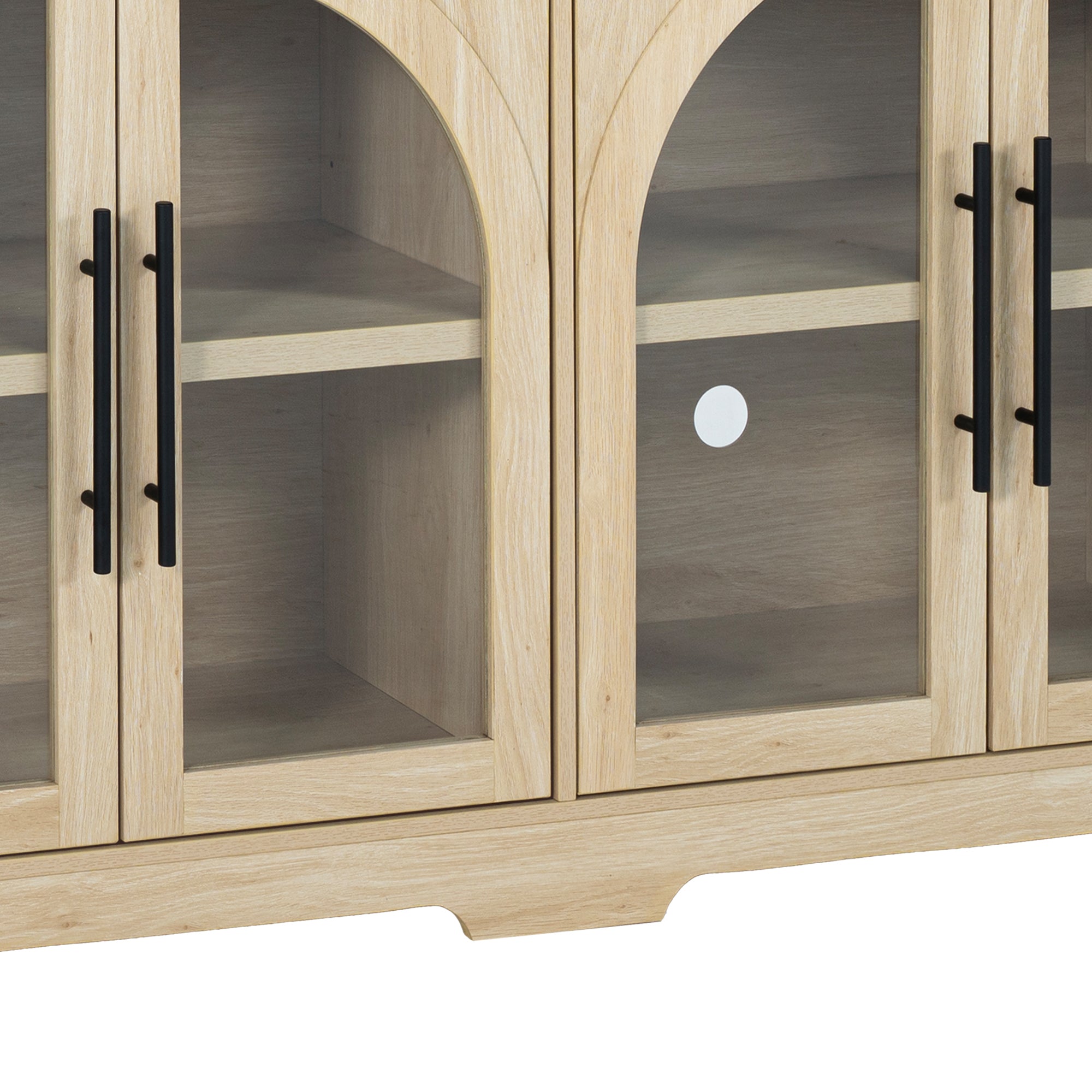 2-Piece Bookcases & Cabinets with Adjustable Shelves