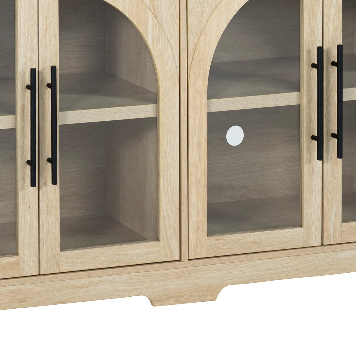 2-Piece Bookcases & Cabinets with Adjustable Shelves