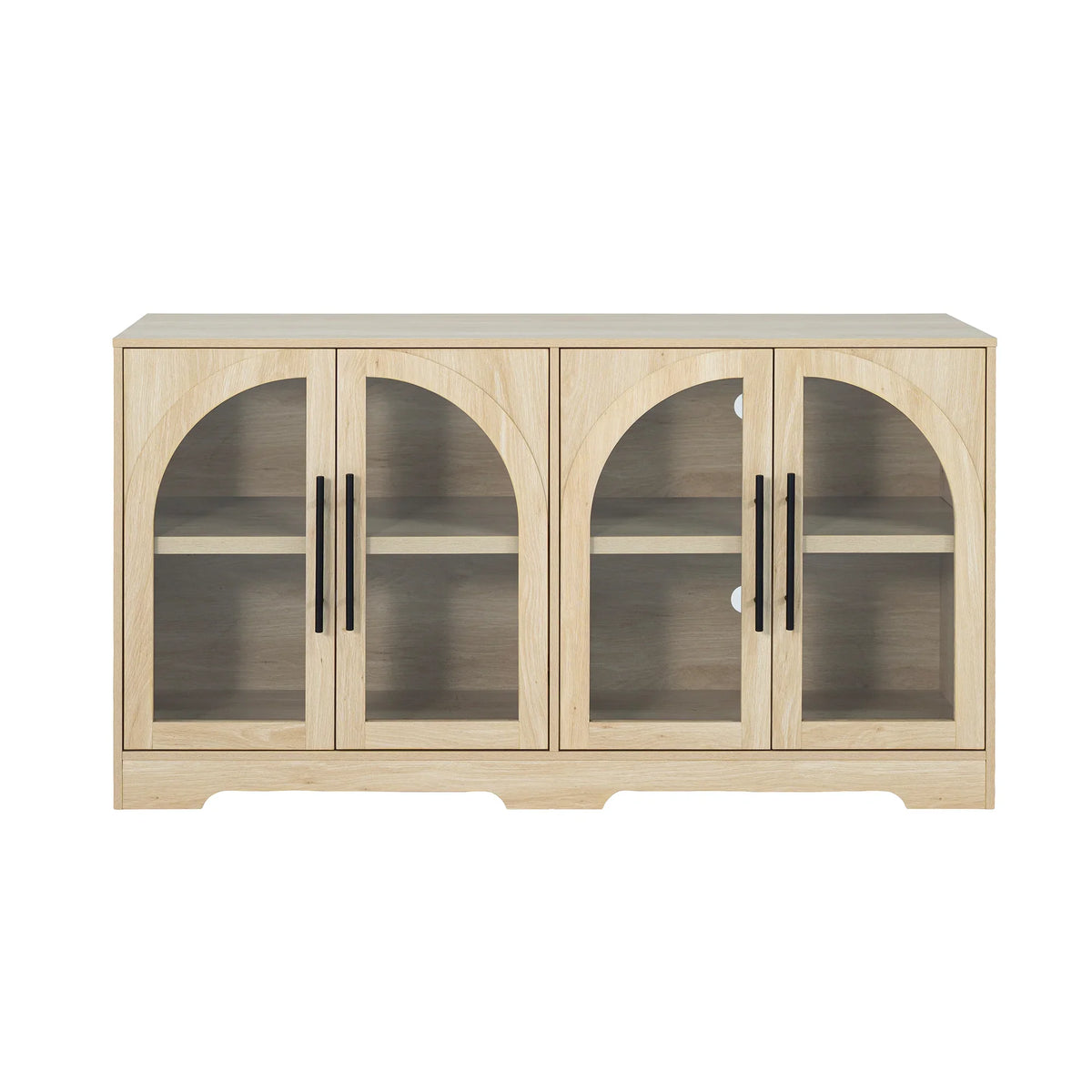2-Piece Bookcases & Cabinets with Adjustable Shelves