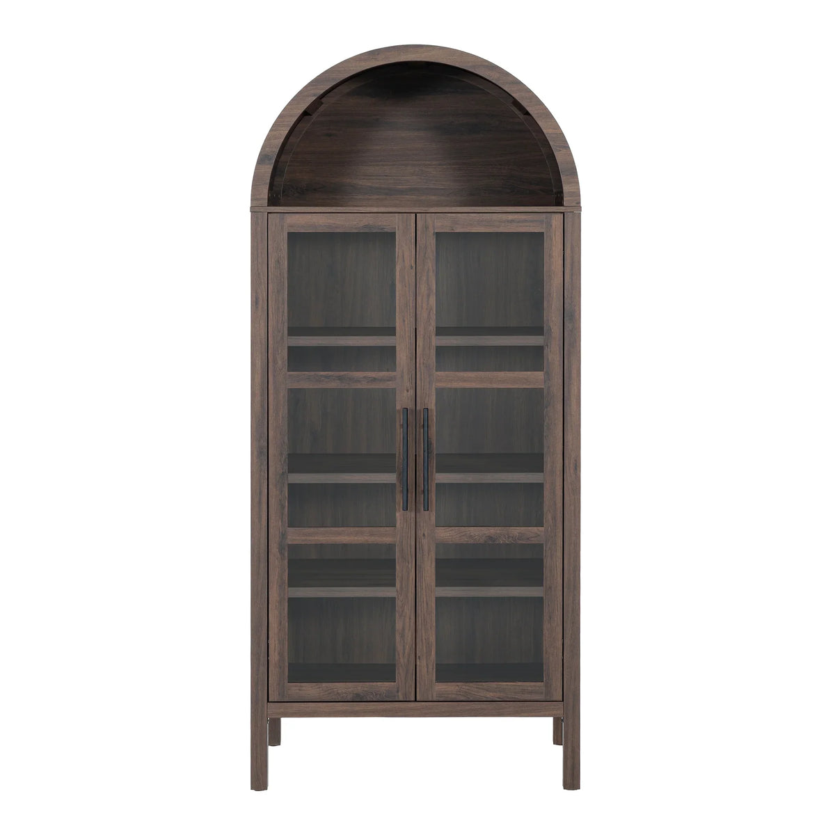 2-Piece Bookcases & Cabinets with Adjustable Shelves