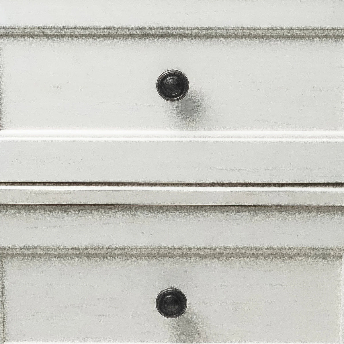 24 Inch Transitional 3-Drawer Nightstand with Solid Wood Legs