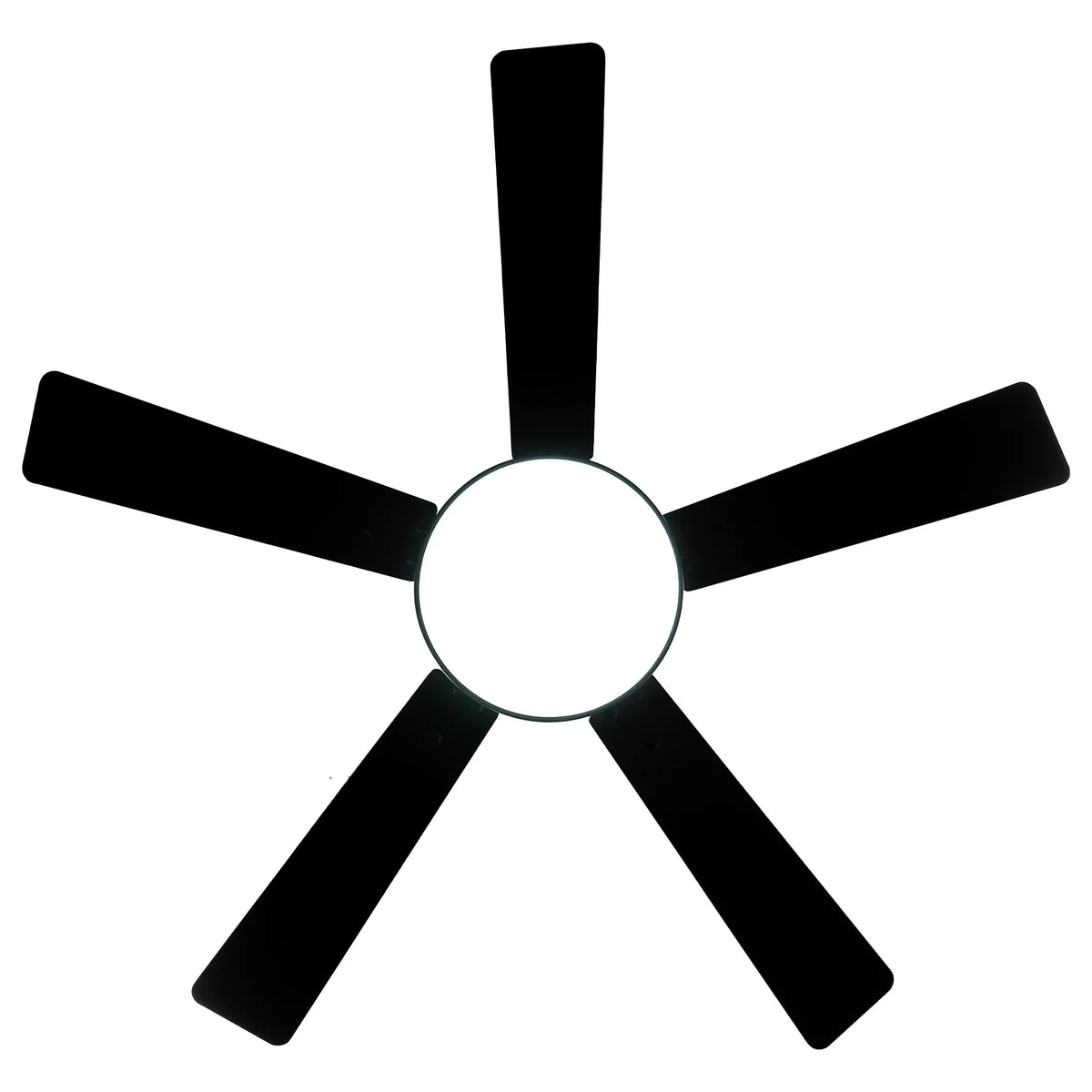 Vaczon 52" Riva Double-sided Blades LED Flush mount Ceiling Fan