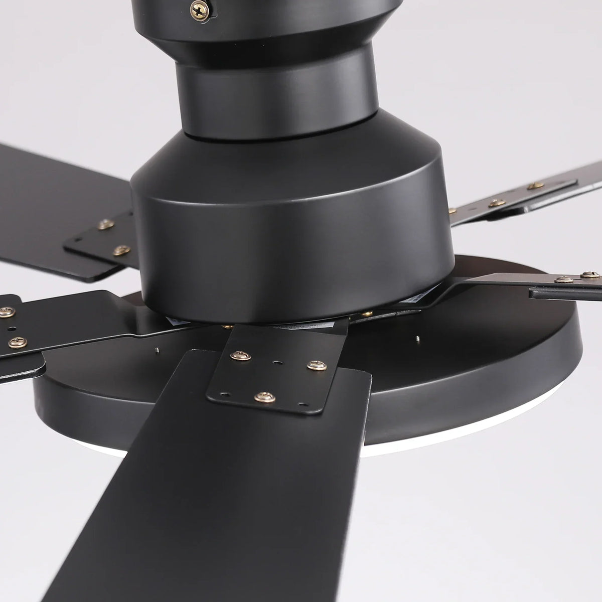 Vaczon 52" Riva Double-sided Blades LED Flush mount Ceiling Fan