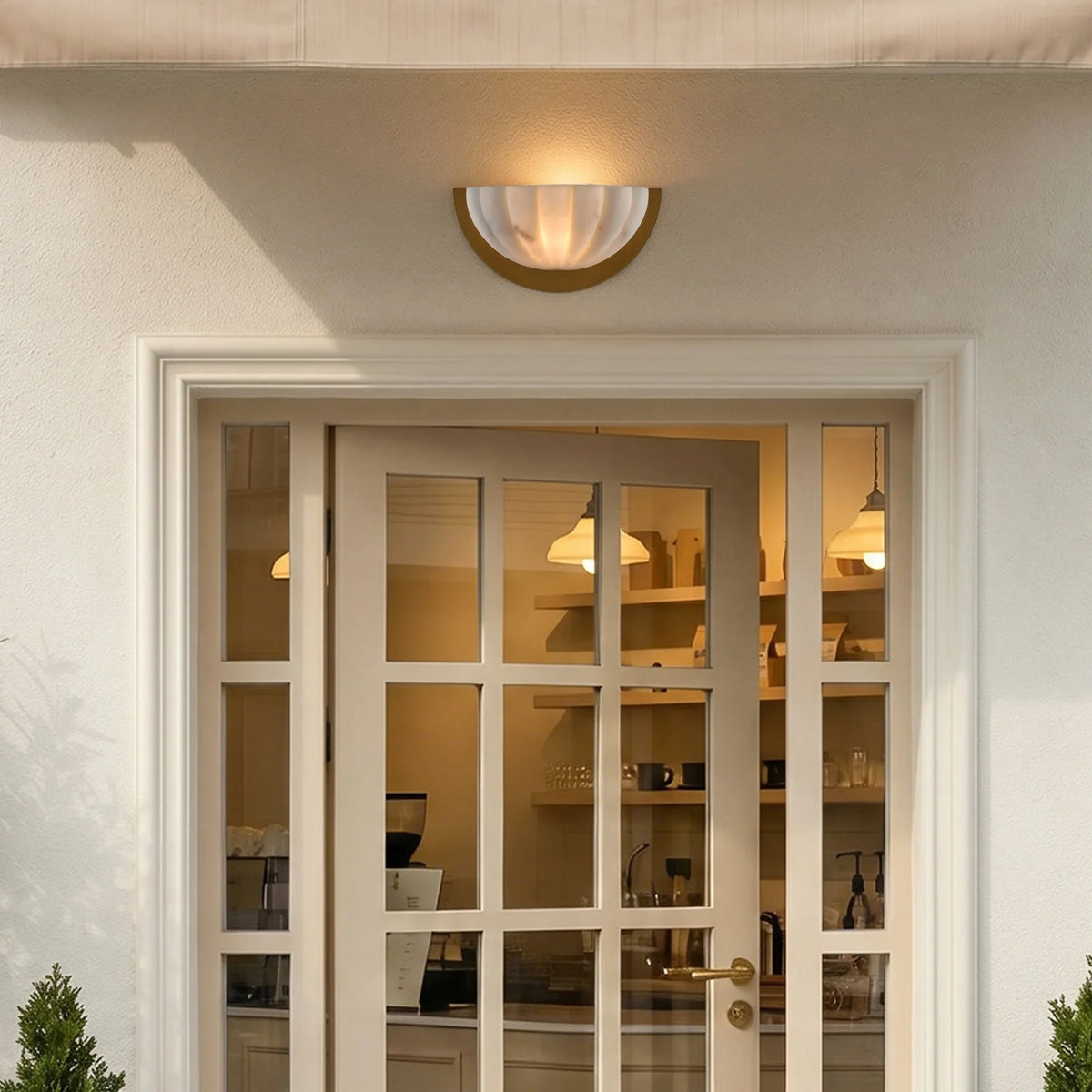 Mavis 1-Light Golden Wall Sconce Lighting