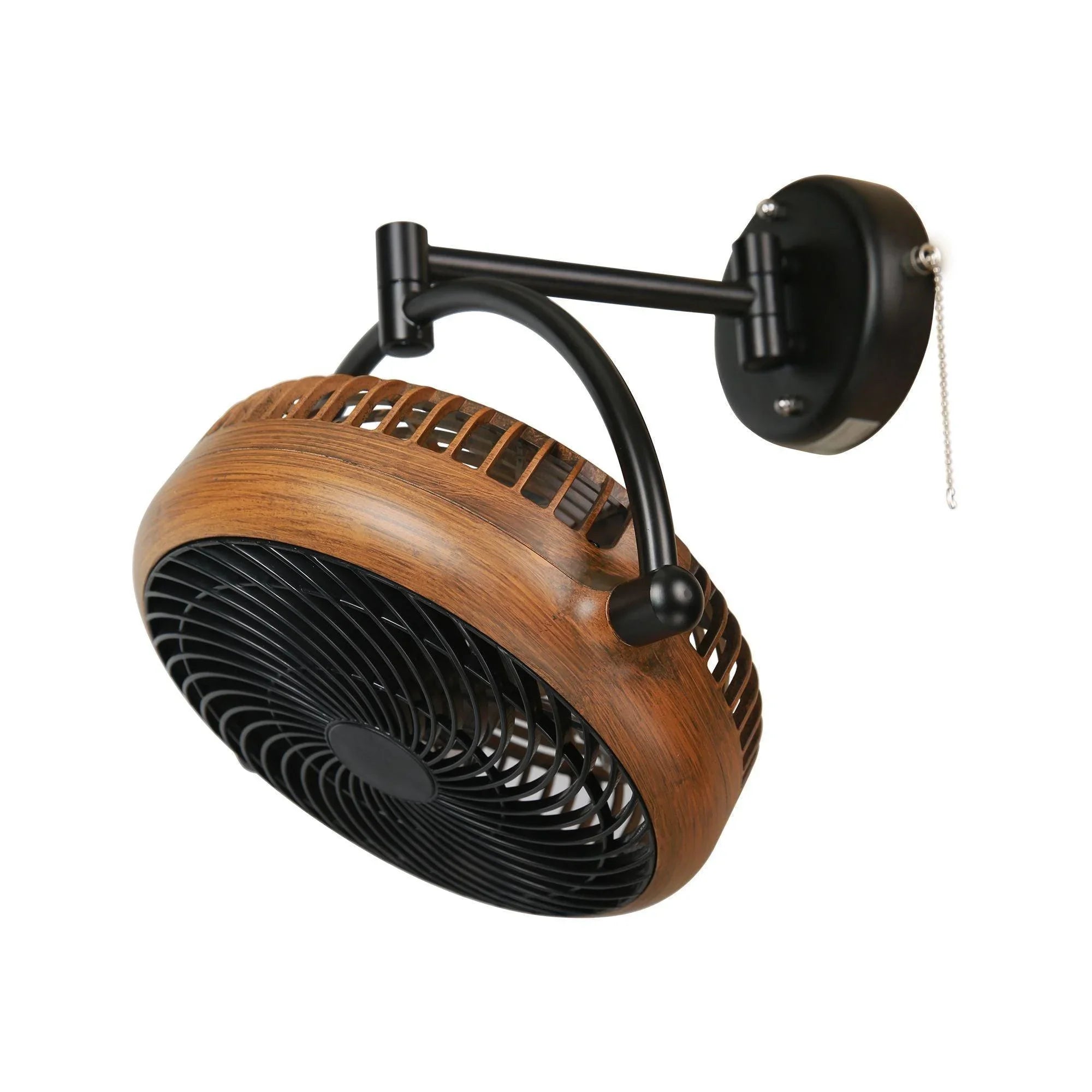 Parrot Uncle 13" Industrial Ceiling Fan with Pull Chain Electric Fans for Personal Use - ParrotUncle