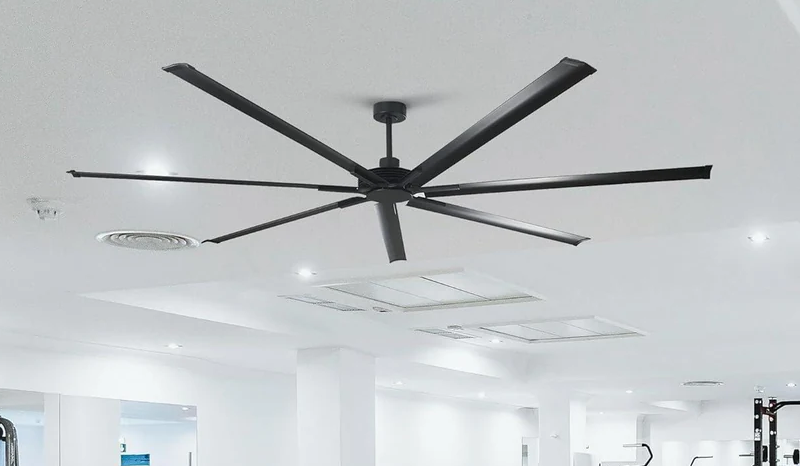 How to Install a Large Black Ceiling Fan on a Sloped -Parrot Uncle