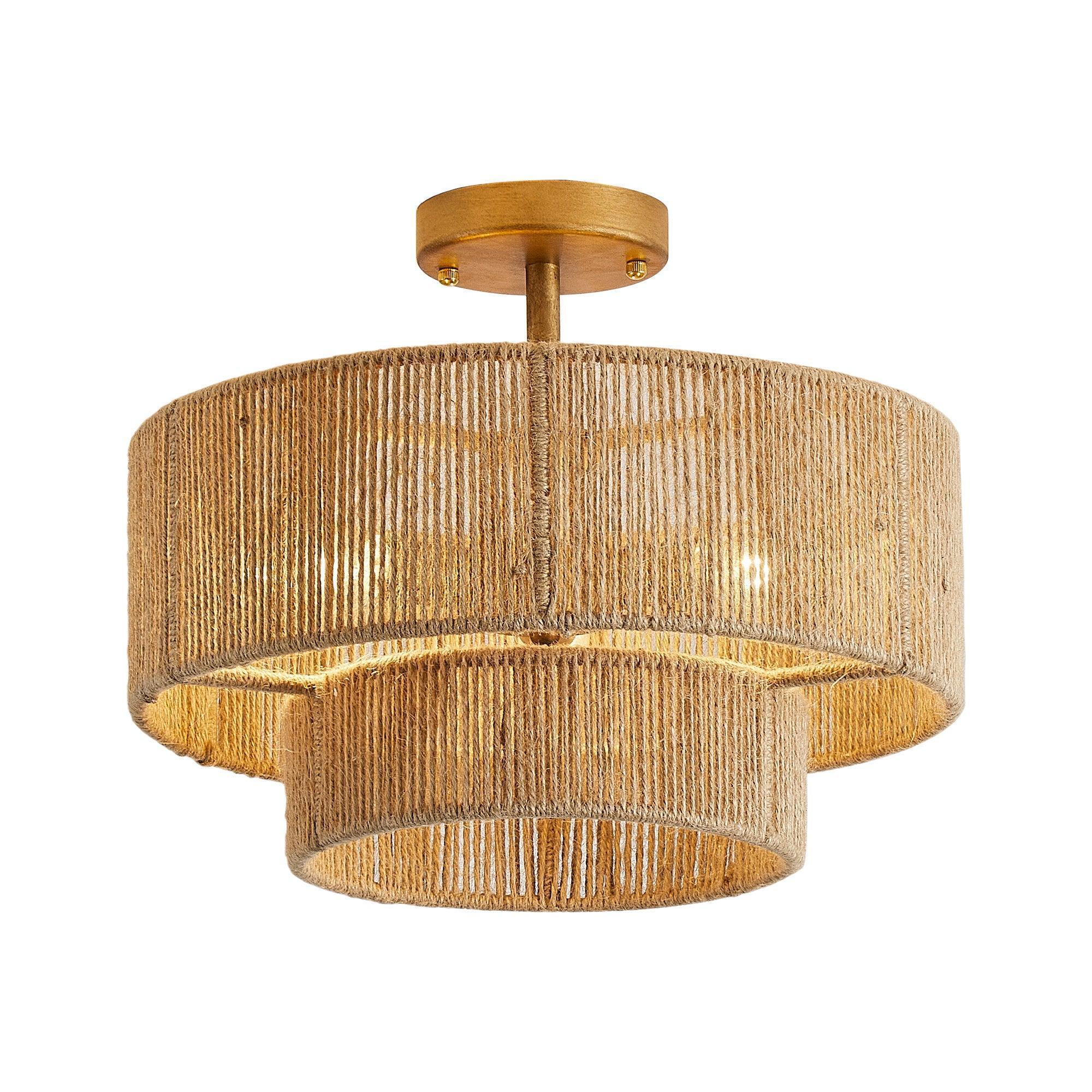 3-Light Traditional Flush Mount Light - ParrotUncle