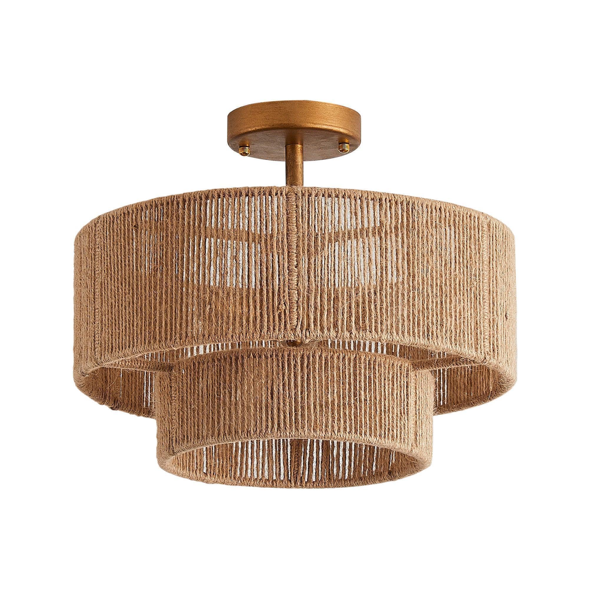 3-Light Traditional Flush Mount Light - ParrotUncle