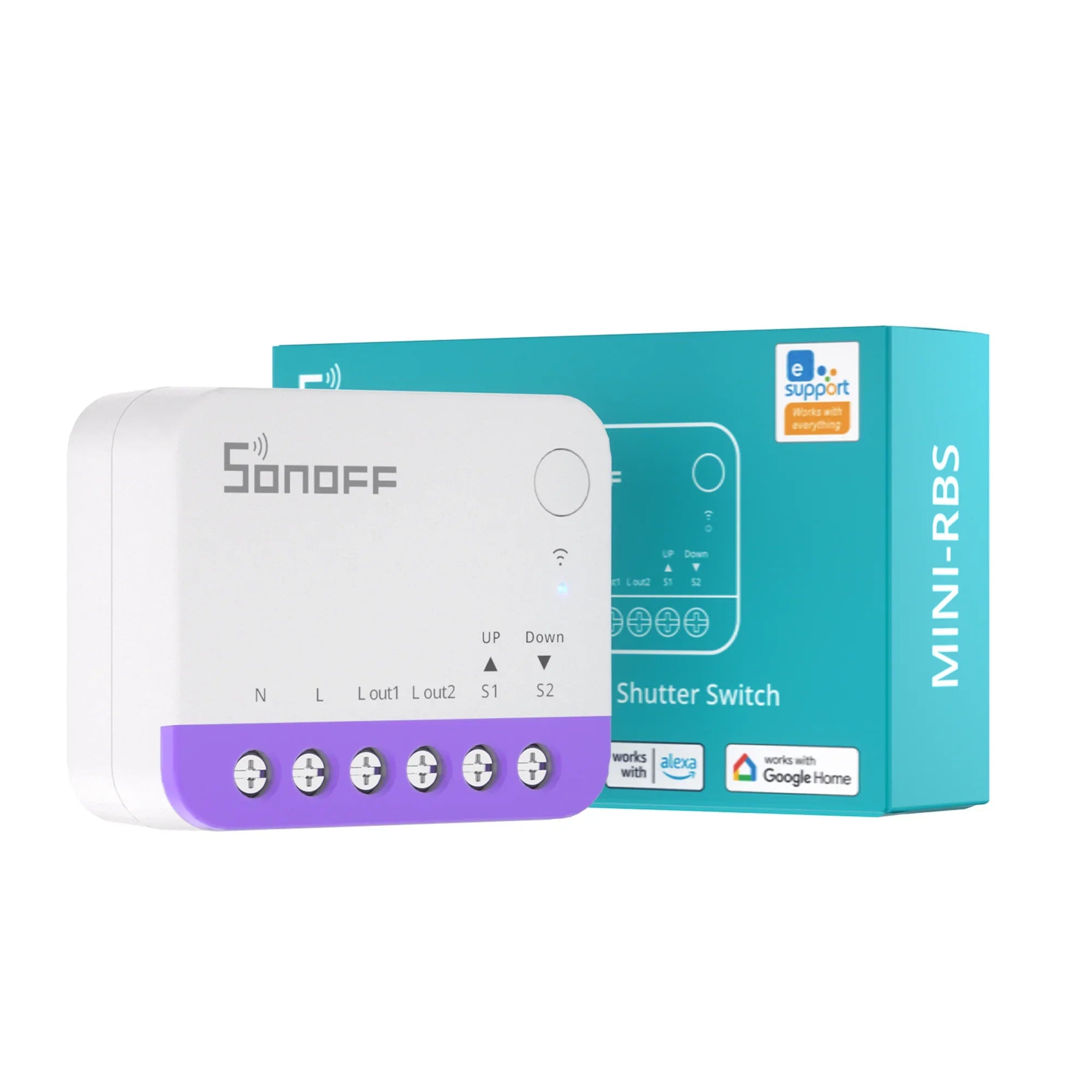 MINI-RBS WiFi Smart Roller Shutter Switch