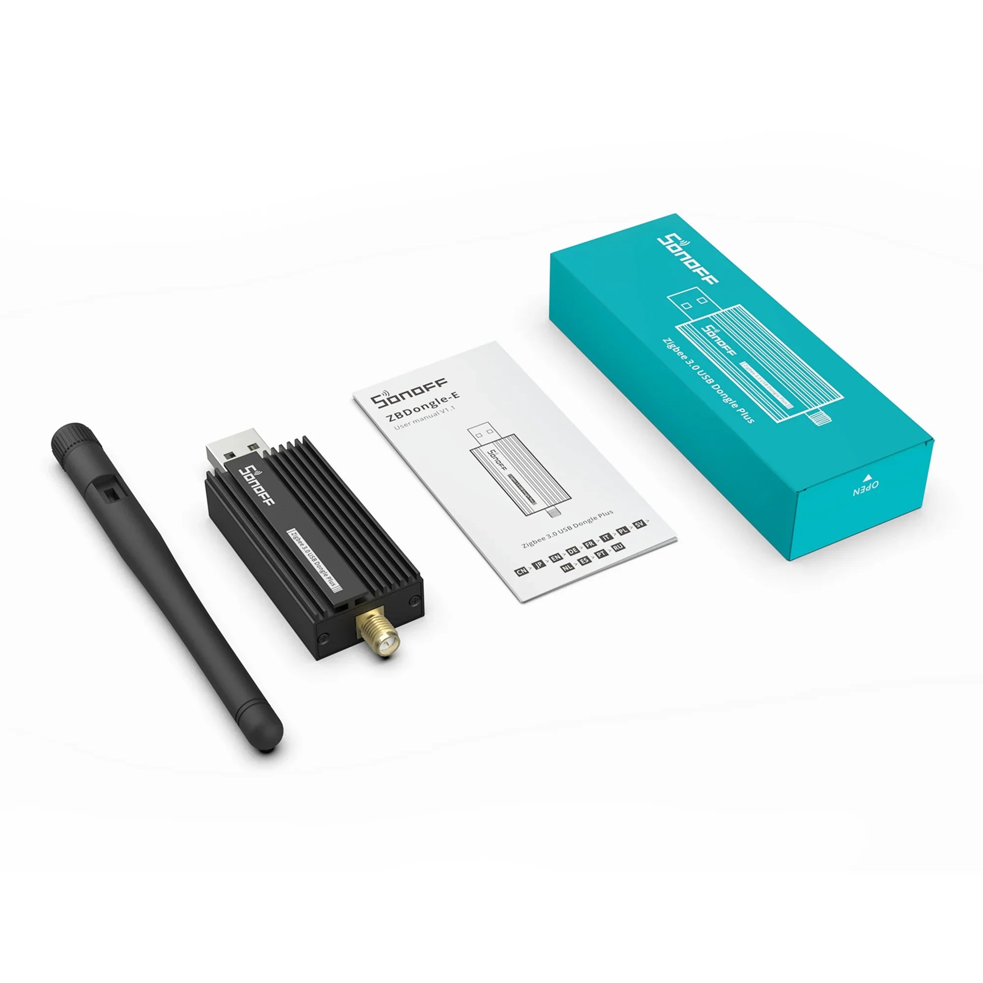 Zigbee 3.0 Dongle Plus USB Wi-Fi Adapter Universal Zigbee Gateway