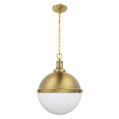 Aaron 12" 2-Light Gold Dimmable Island Pendant Light