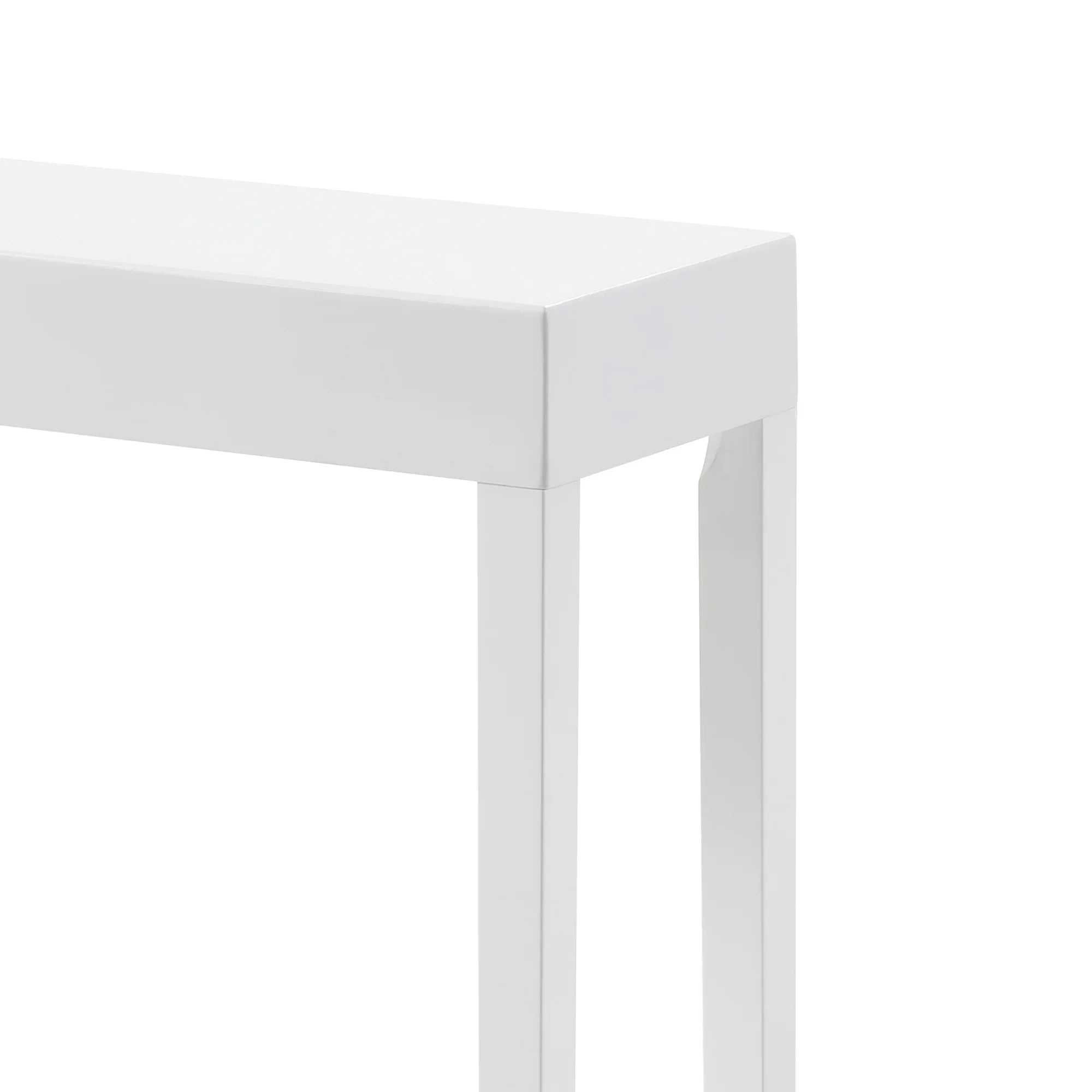 31.5" Amy Modern Console Table with Solid Pine Legs in Hallways, Foyers, and Entryways