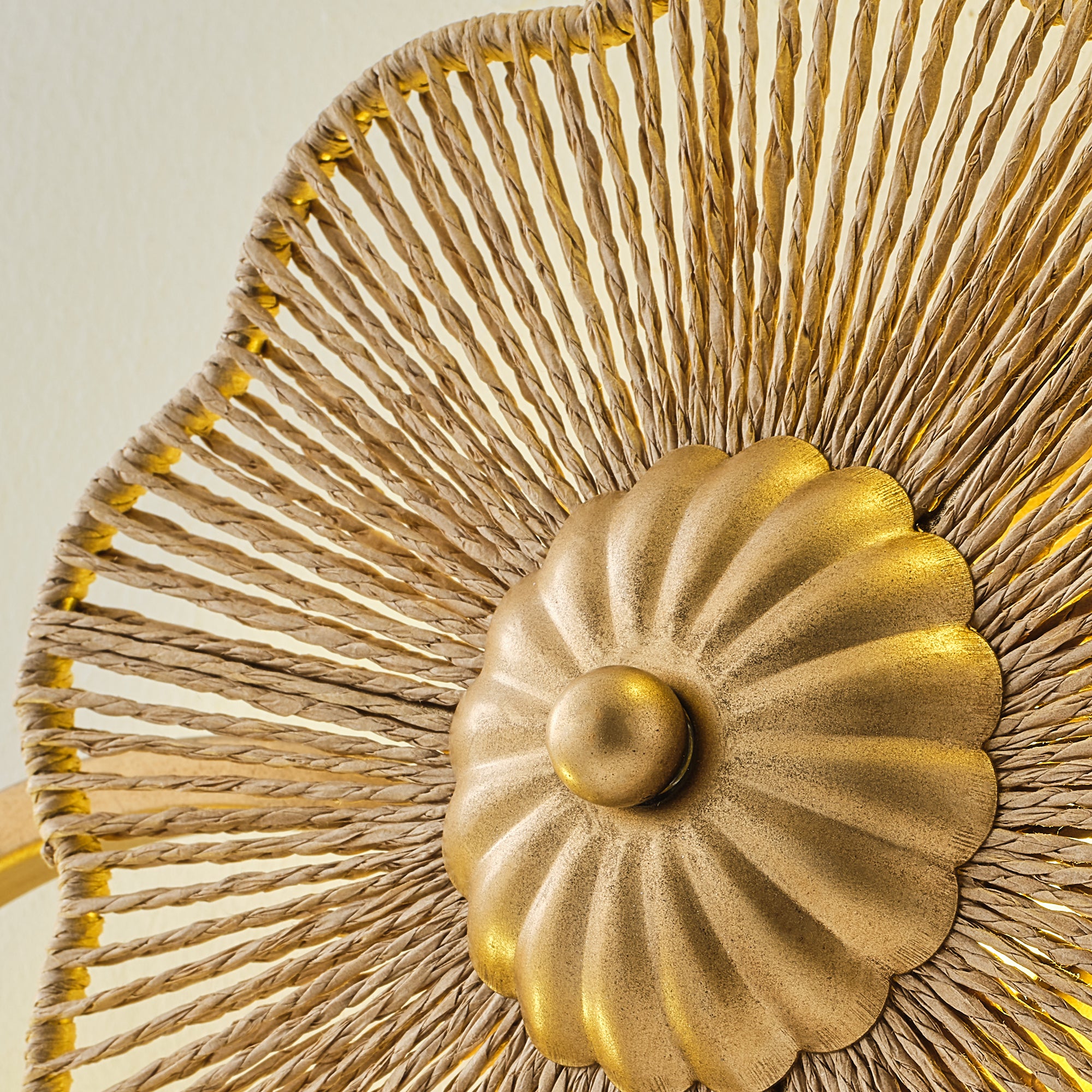 Amos 3-Light Bohemian Golden Wall Sconce Lighting