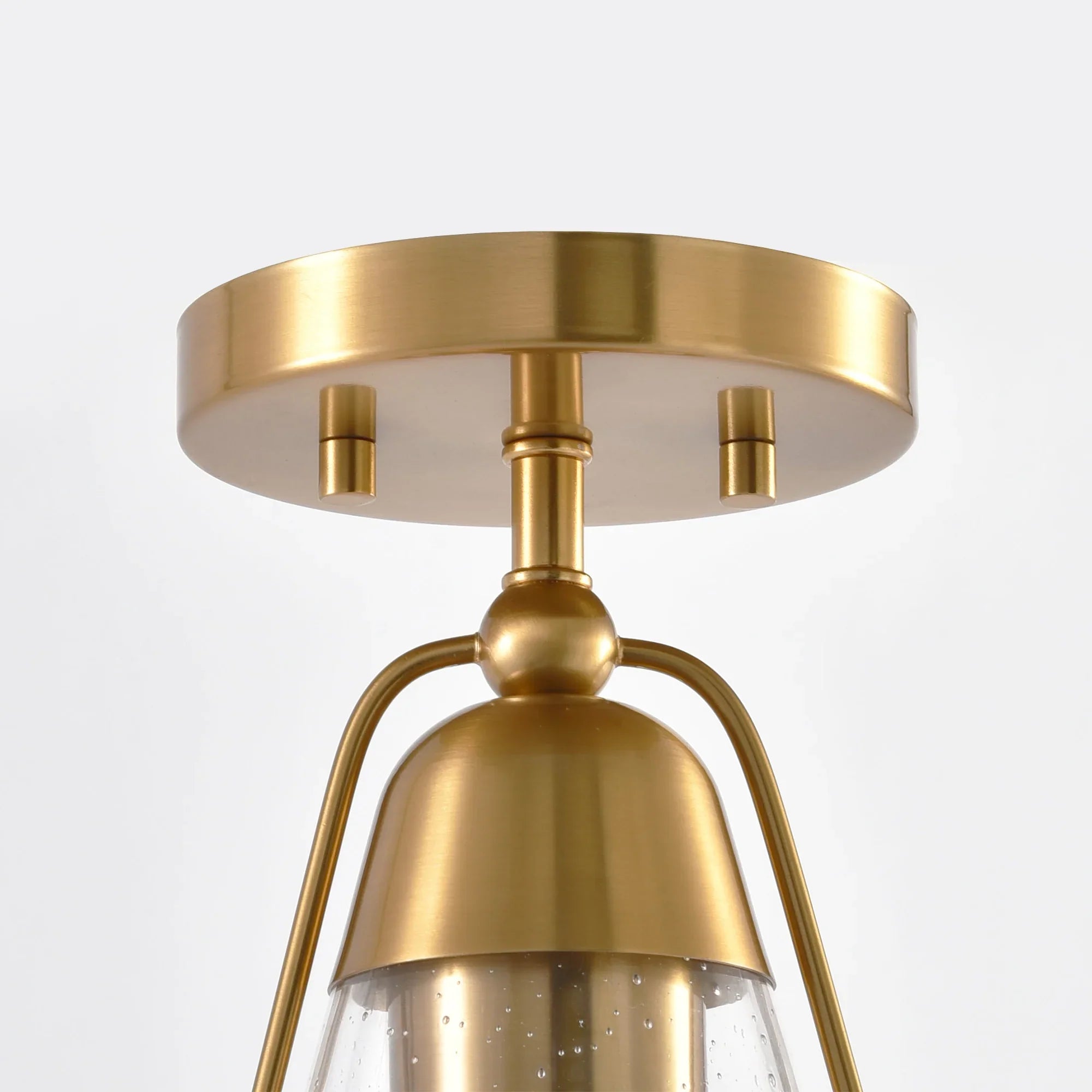 7 Inch Walker 1-Light Semi-Flush Mount Ceiling Light