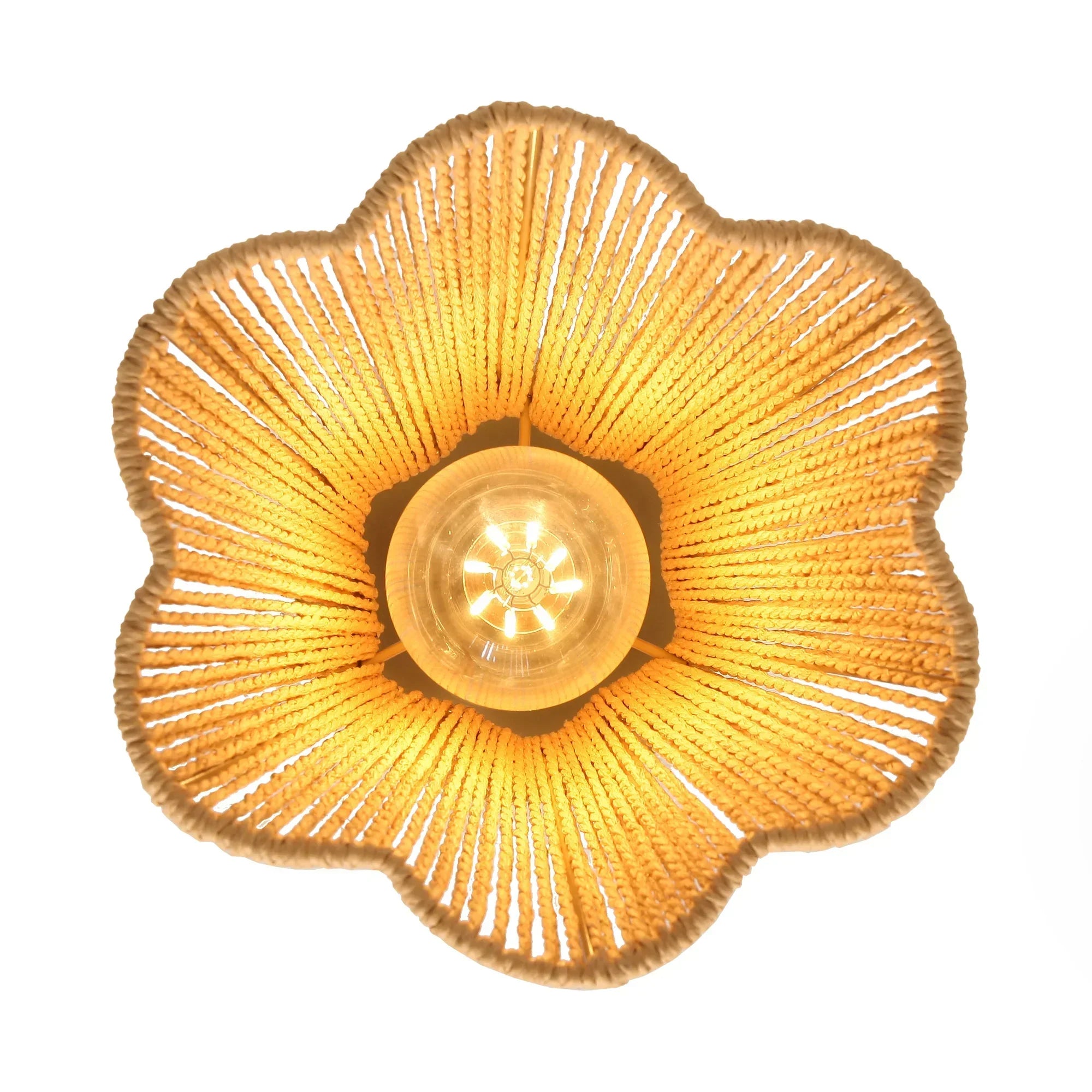7 Inch Yves 1-Light Semi-Flush Mount Ceiling Light